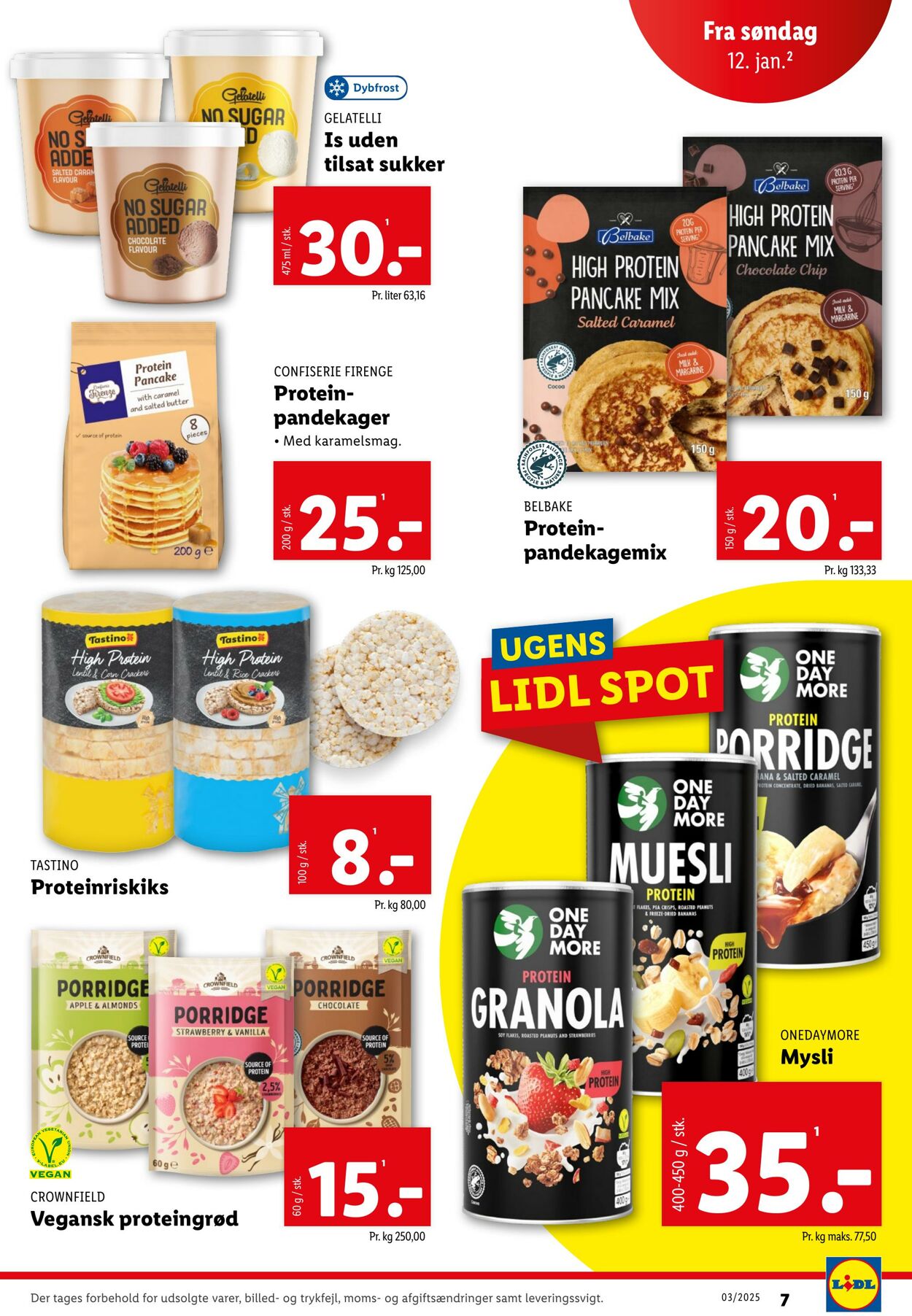 Tilbud Lidl 11.01.2025 - 18.01.2025