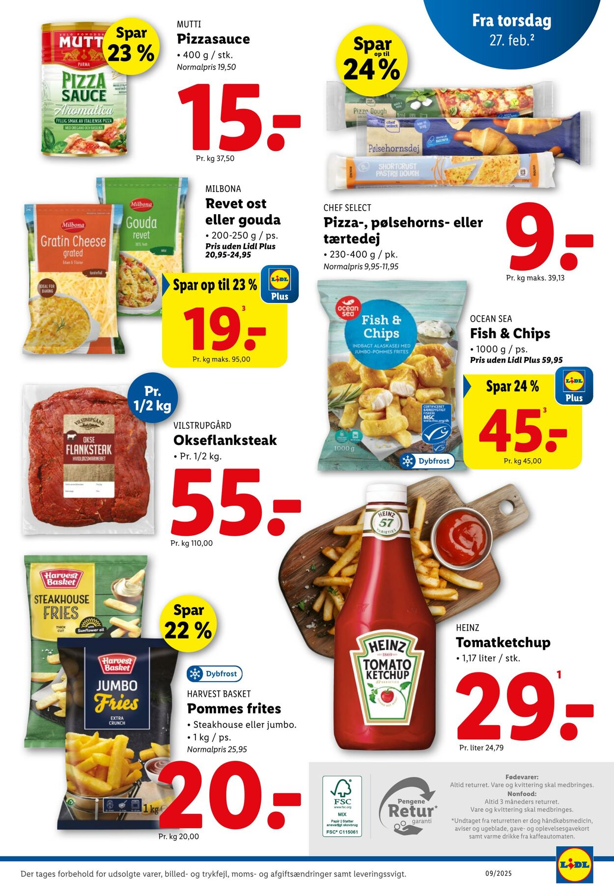 Tilbud Lidl 22.02.2025 - 01.03.2025