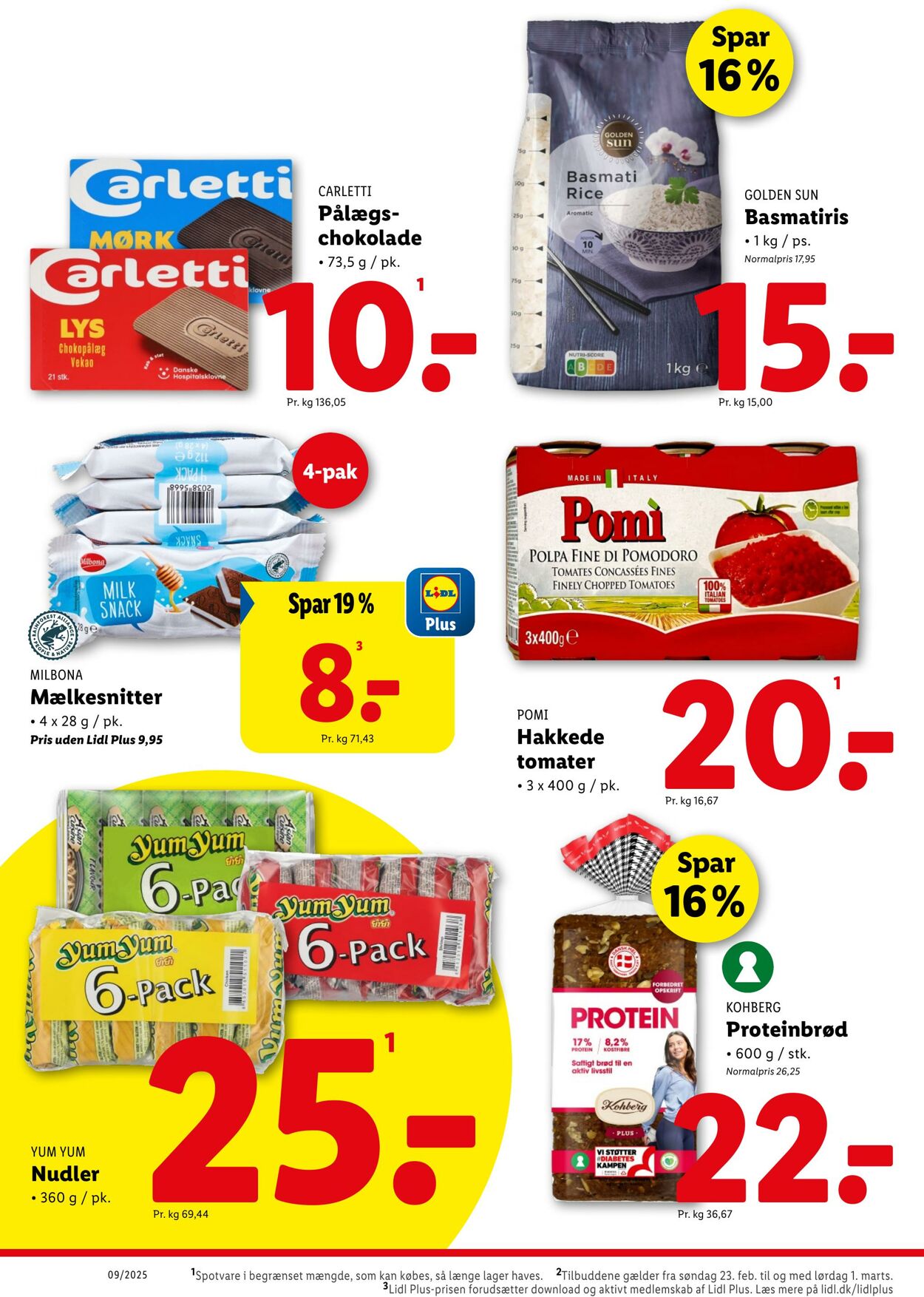 Tilbud Lidl 22.02.2025 - 01.03.2025