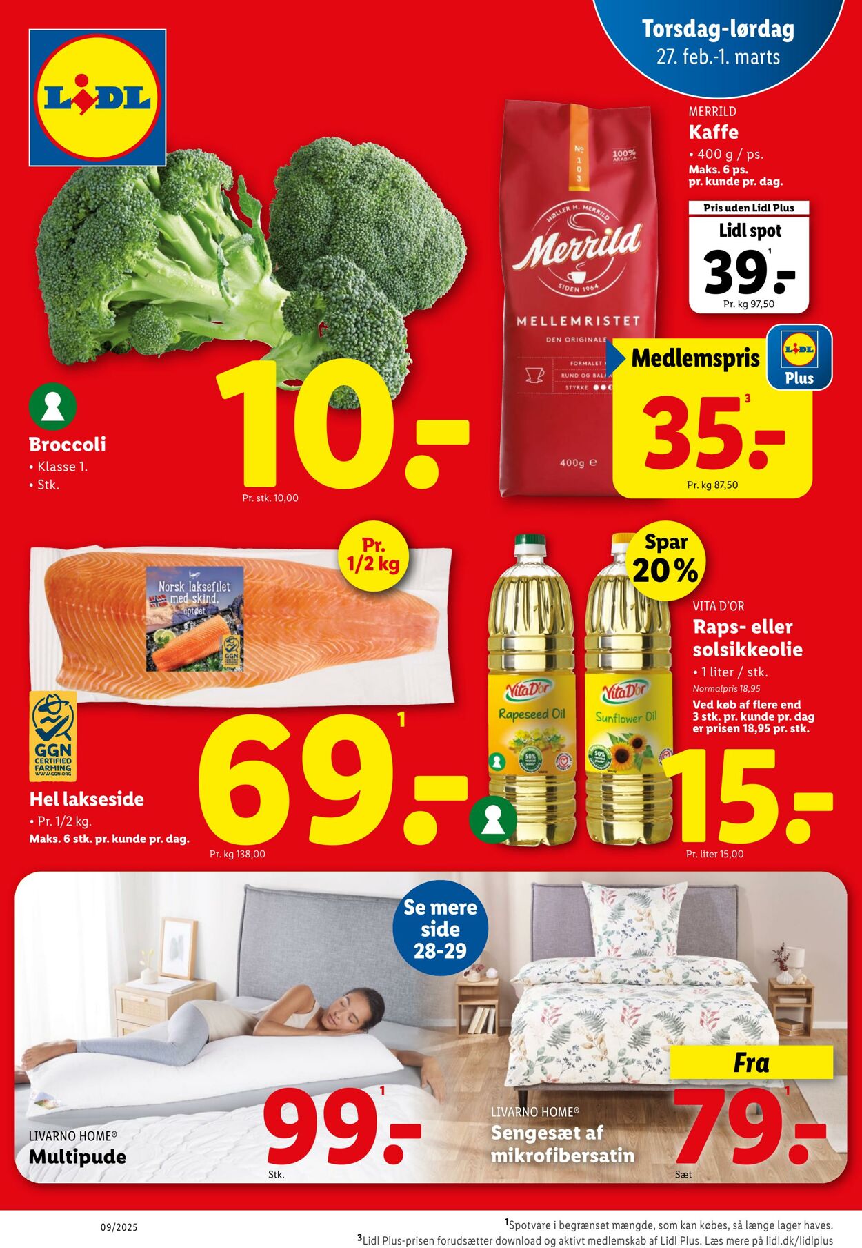 Tilbud Lidl 22.02.2025 - 01.03.2025