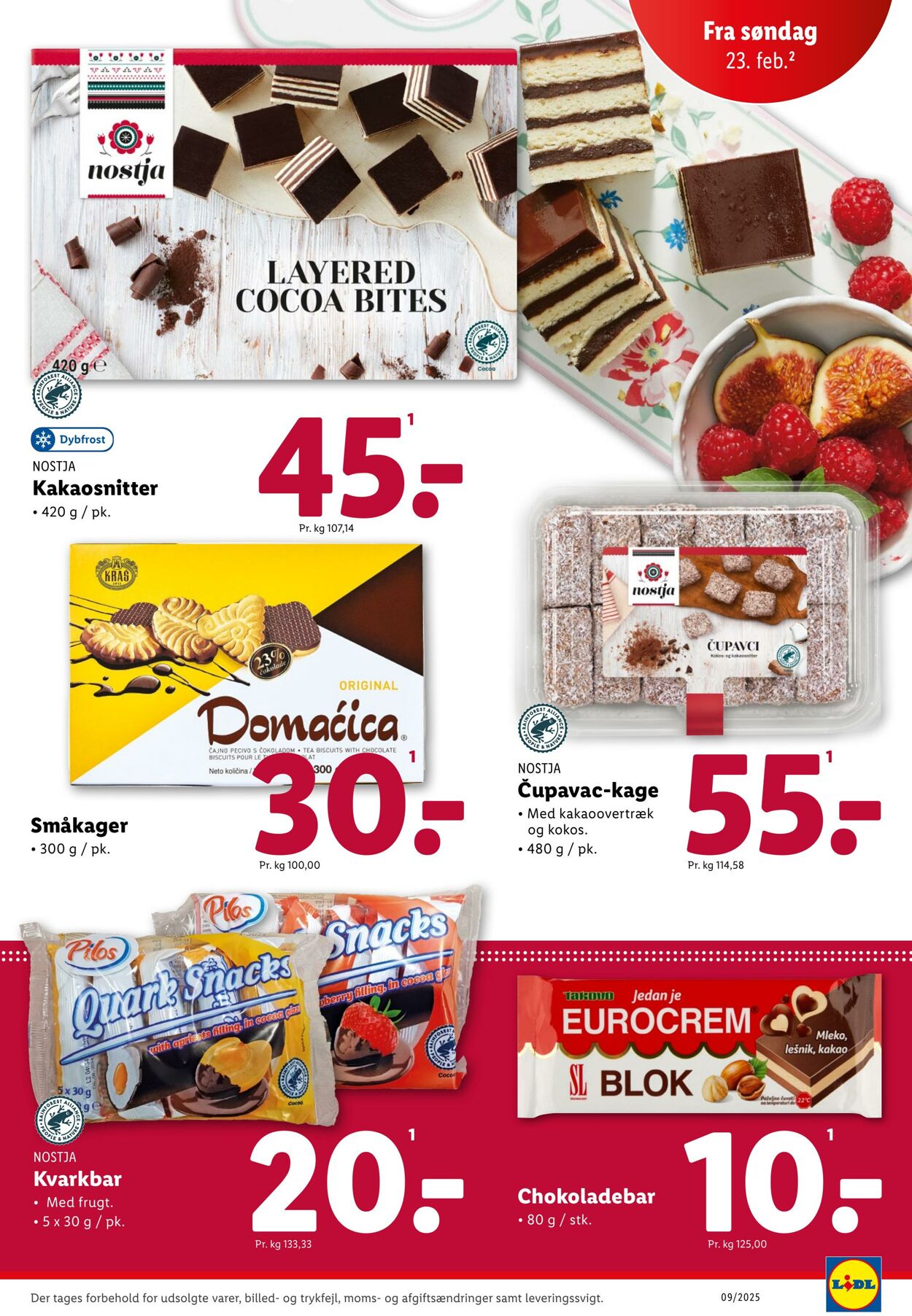 Tilbud Lidl 22.02.2025 - 01.03.2025