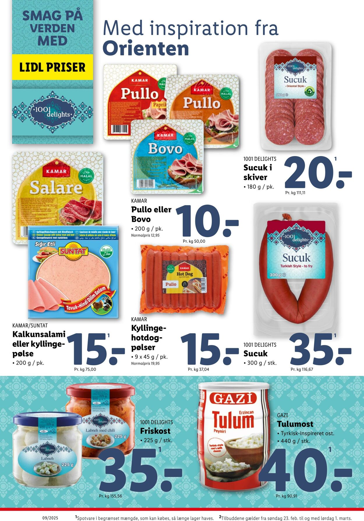 Tilbud Lidl 22.02.2025 - 01.03.2025