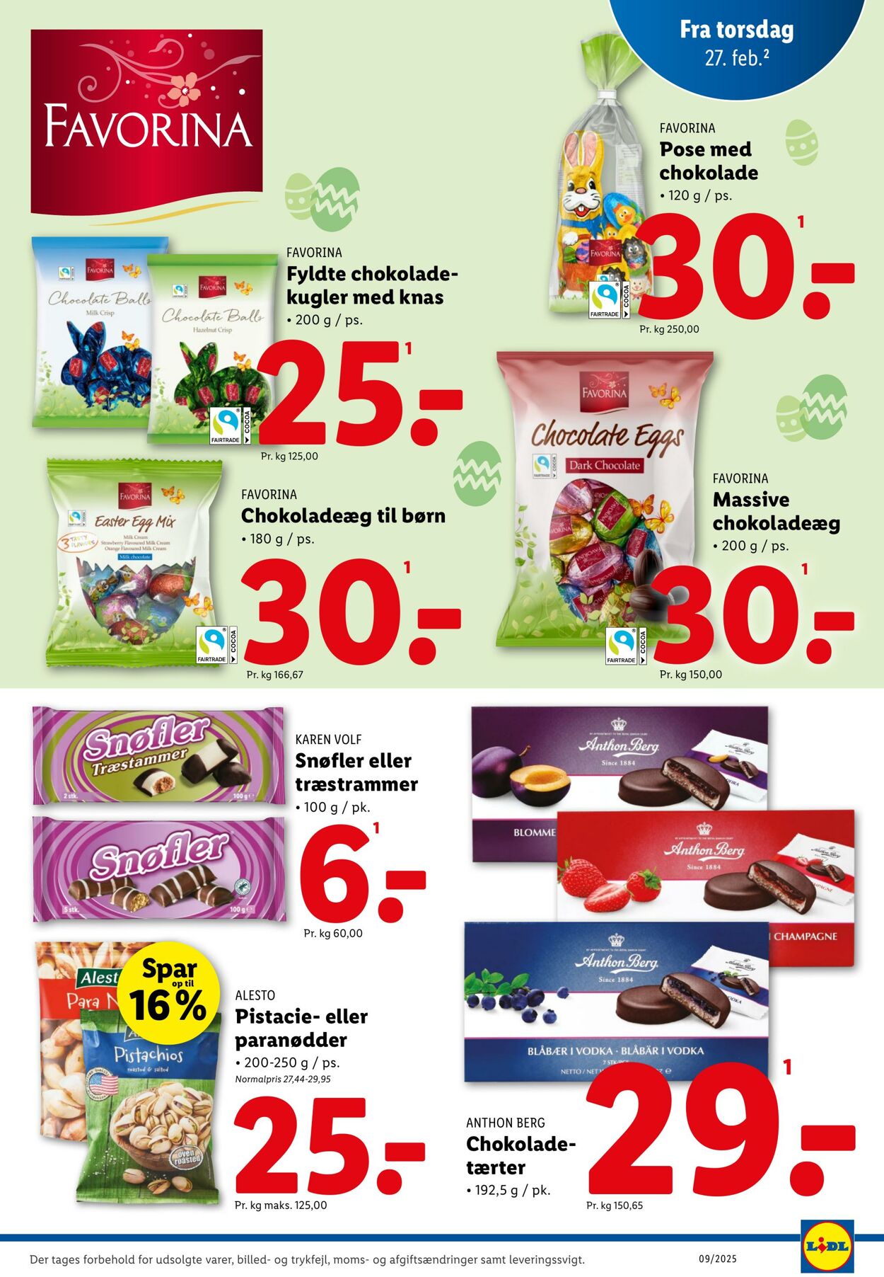 Tilbud Lidl 22.02.2025 - 01.03.2025