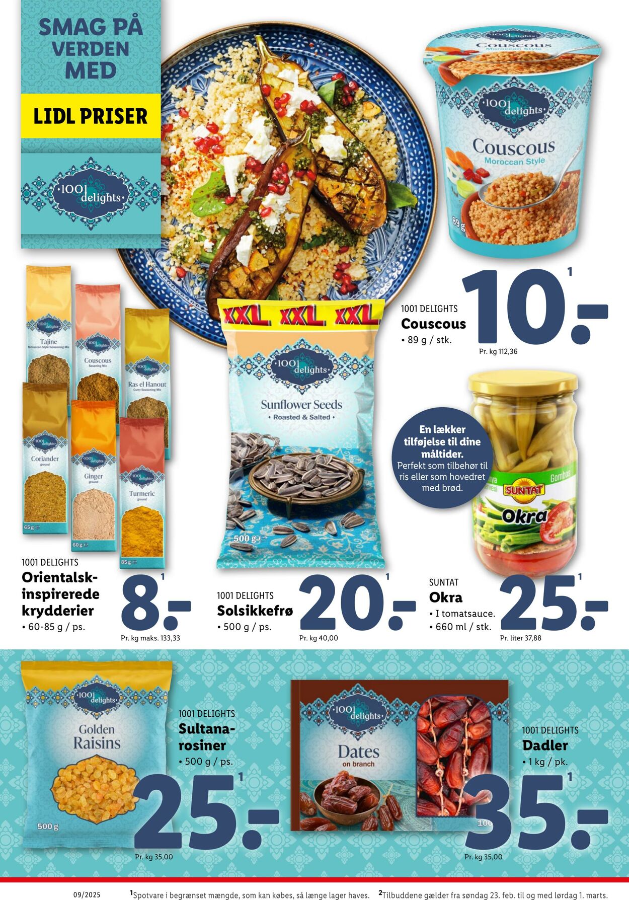 Tilbud Lidl 22.02.2025 - 01.03.2025