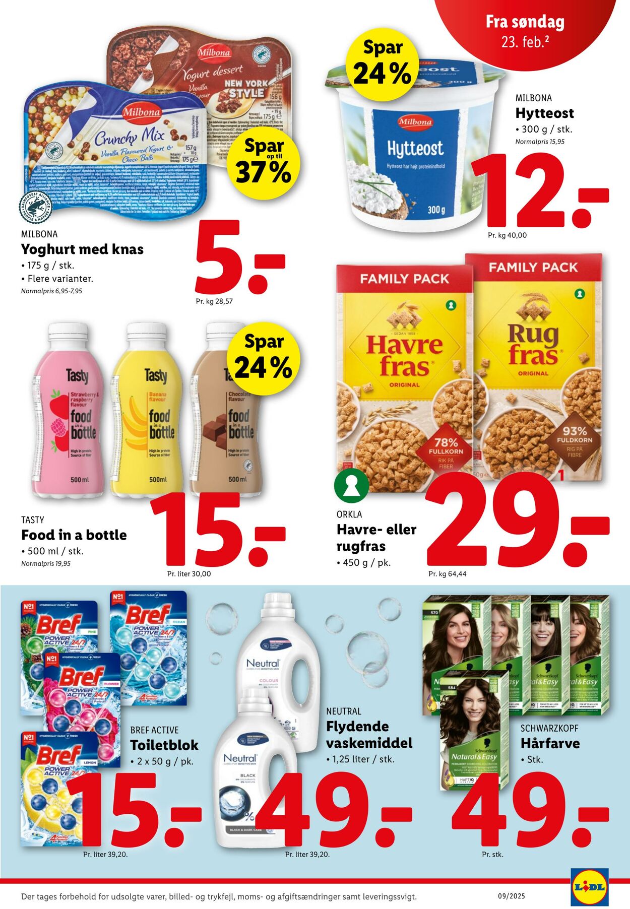 Tilbud Lidl 22.02.2025 - 01.03.2025