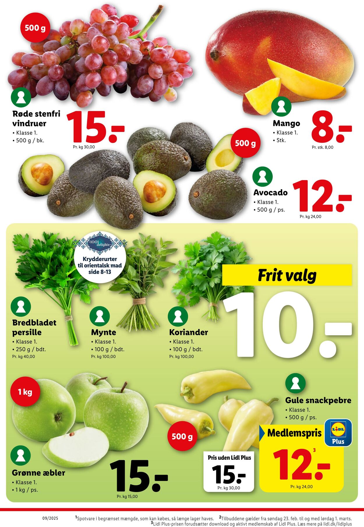 Tilbud Lidl 22.02.2025 - 01.03.2025