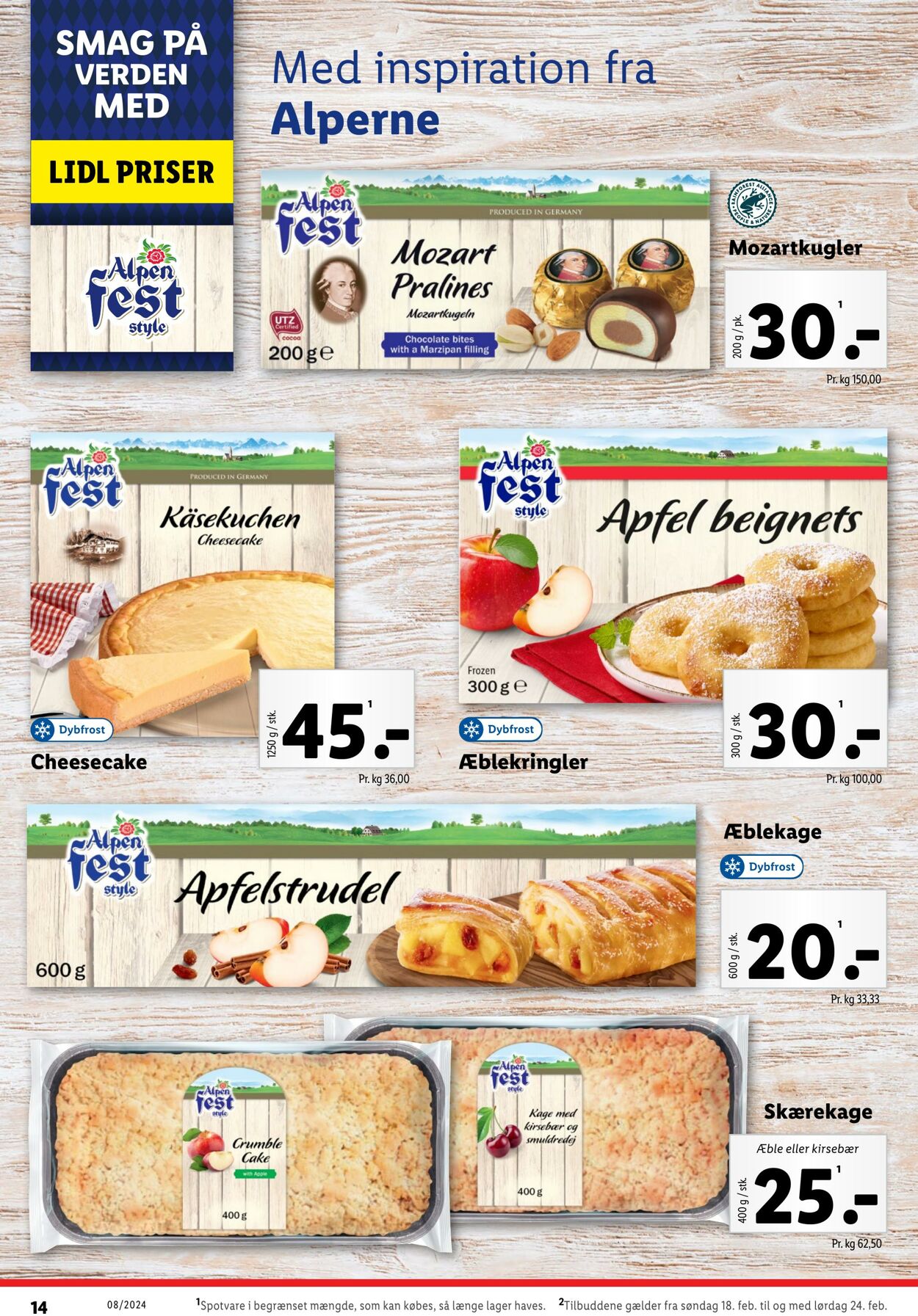 Tilbud Lidl 18.02.2024 - 24.02.2024