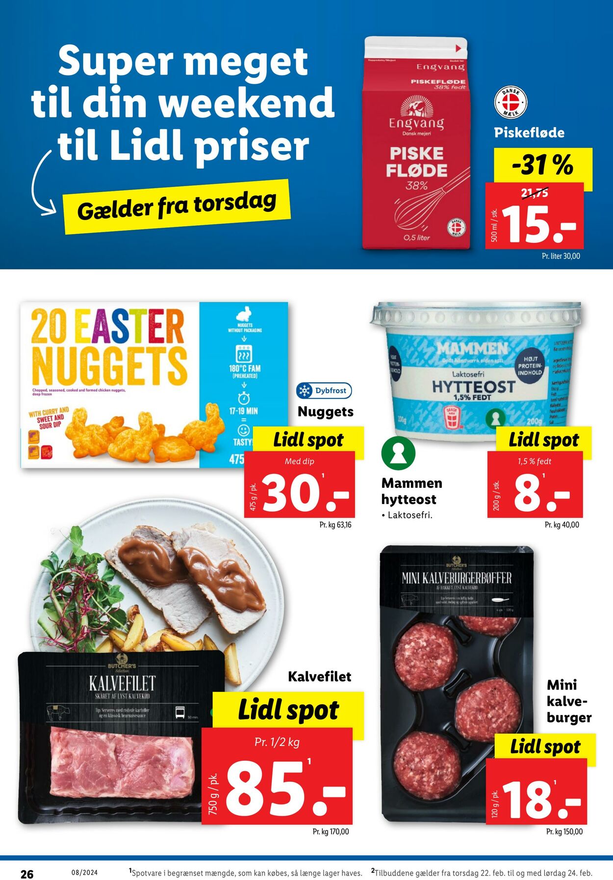 Tilbud Lidl 18.02.2024 - 24.02.2024