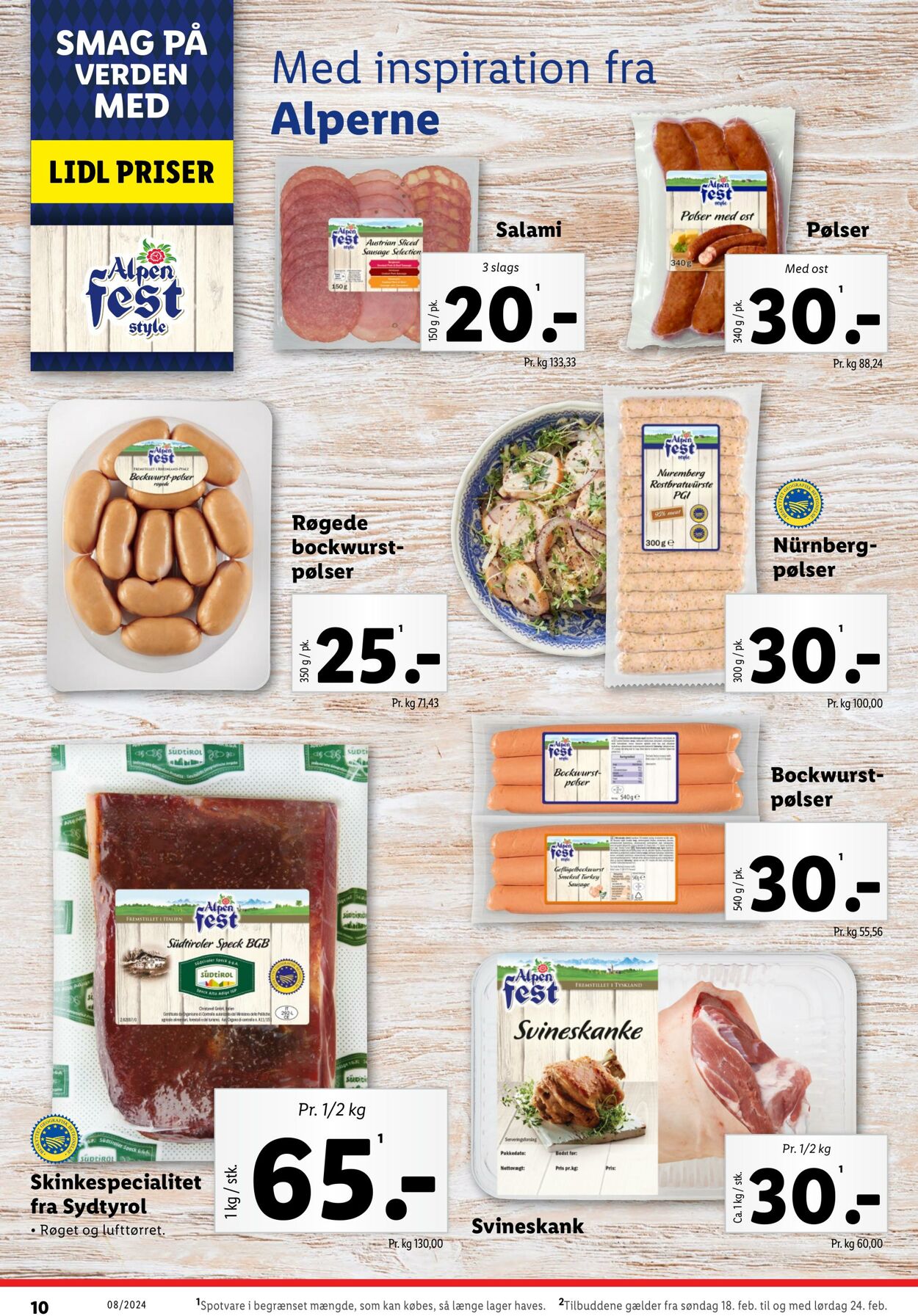 Tilbud Lidl 18.02.2024 - 24.02.2024