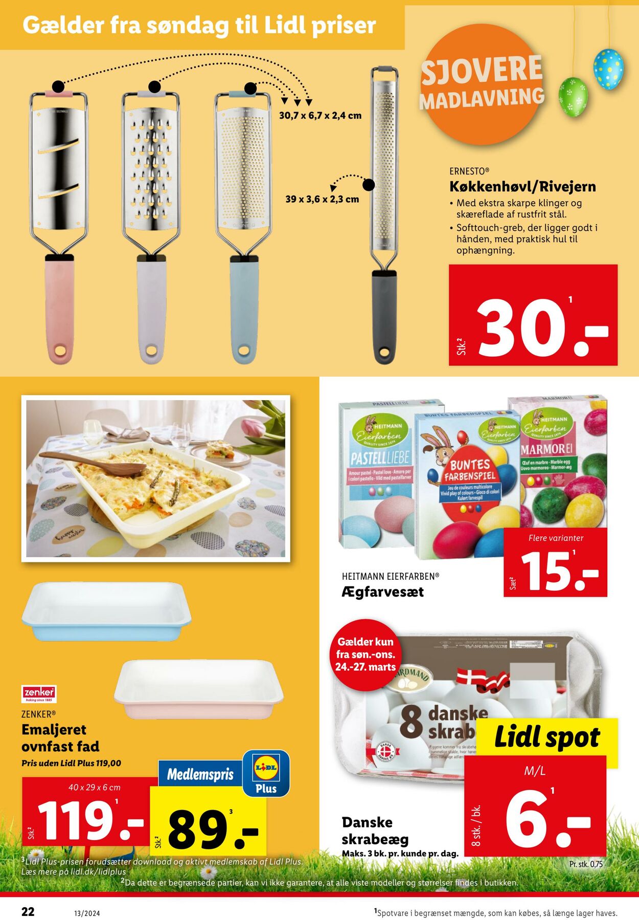 Tilbud Lidl 24.03.2024 - 01.04.2024