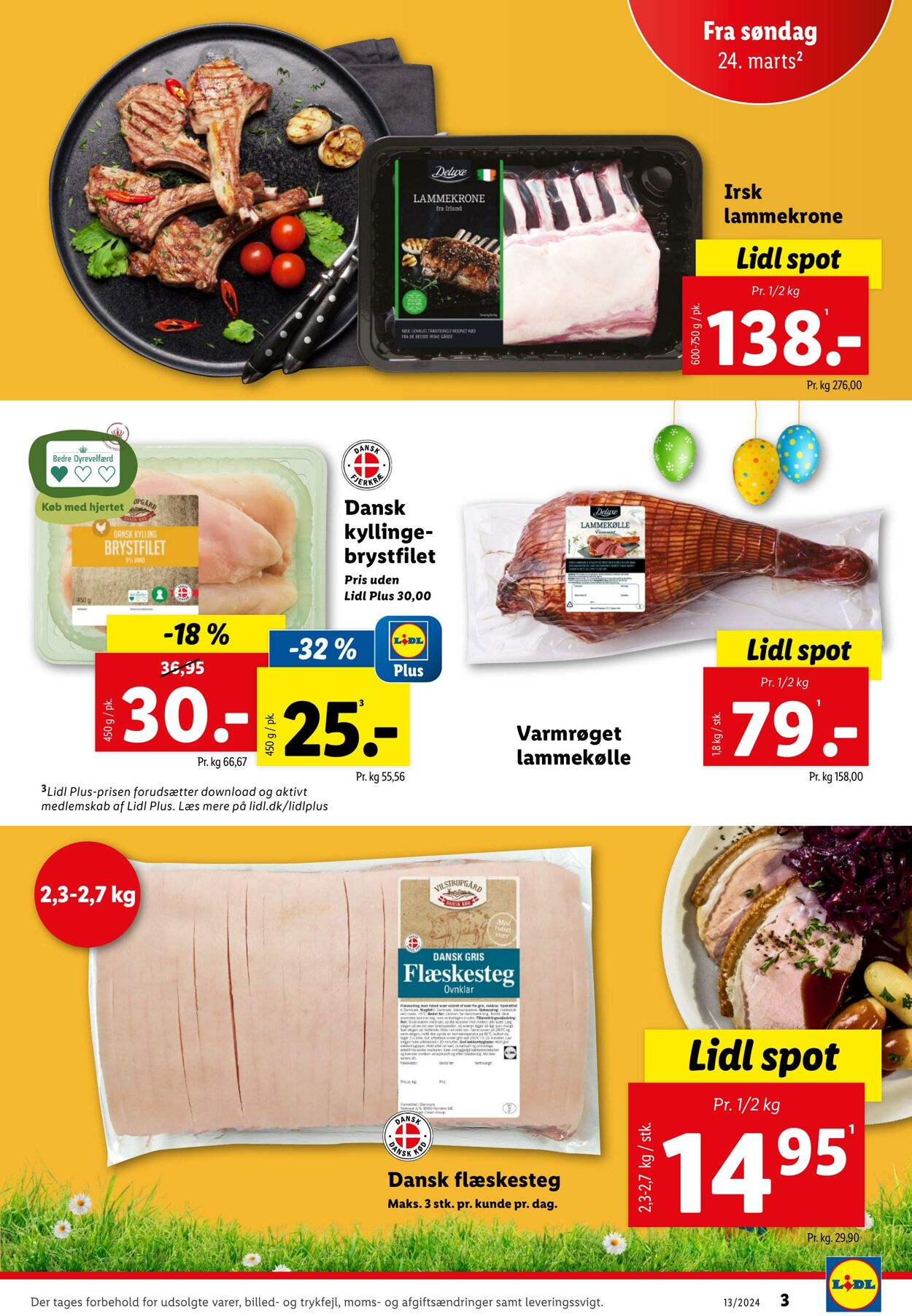 Tilbud Lidl 24.03.2024 - 01.04.2024