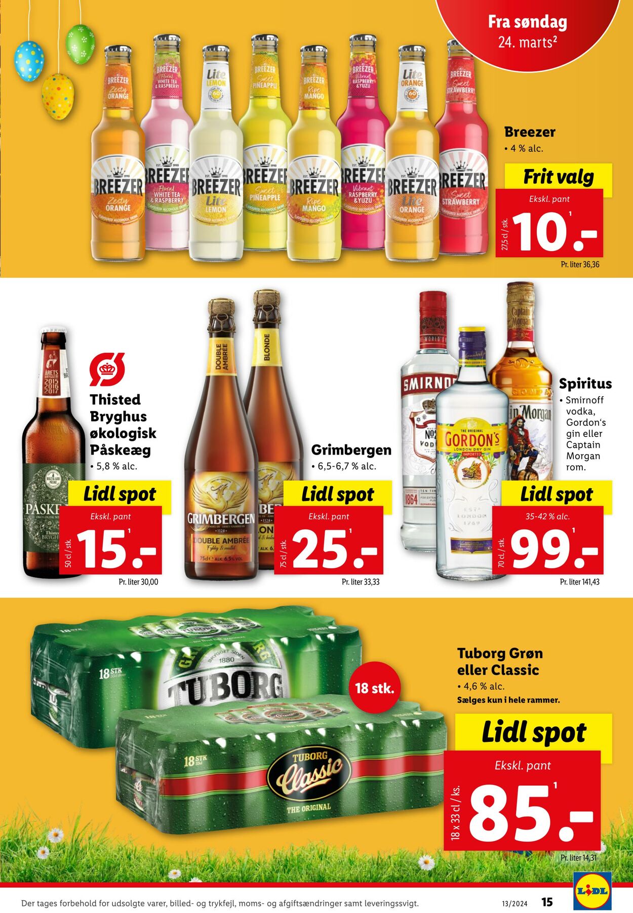 Tilbud Lidl 24.03.2024 - 01.04.2024