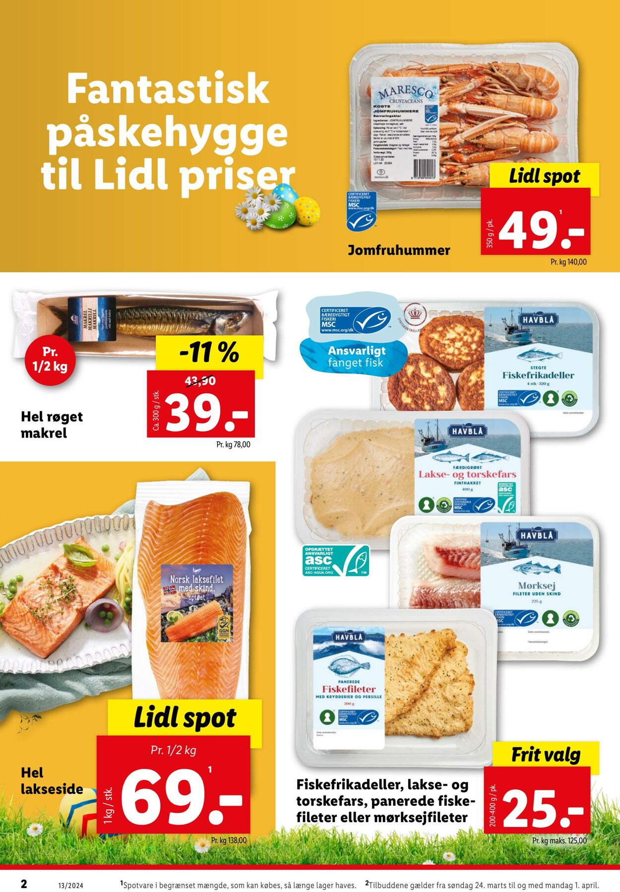 Tilbud Lidl 24.03.2024 - 01.04.2024