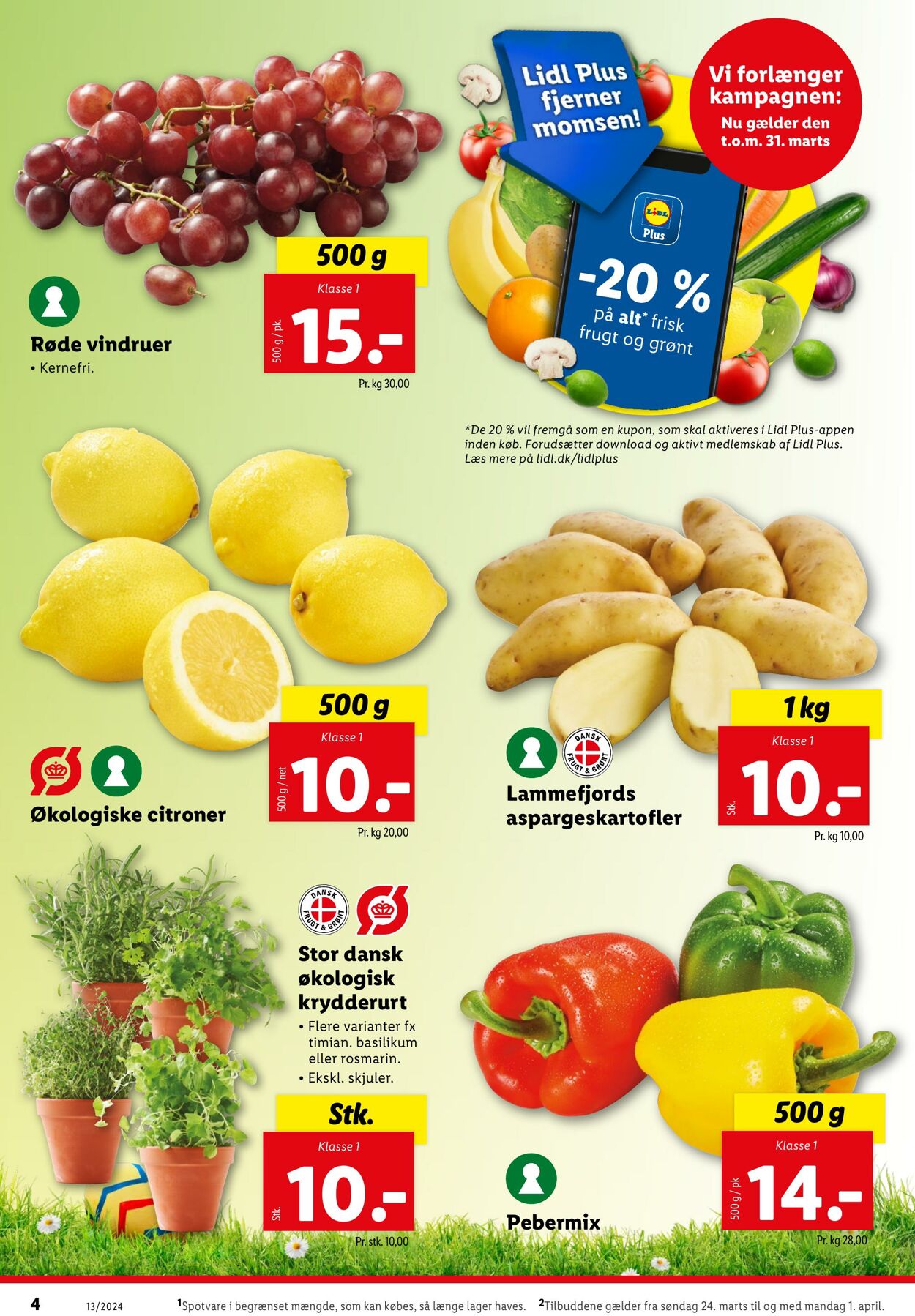 Tilbud Lidl 24.03.2024 - 01.04.2024