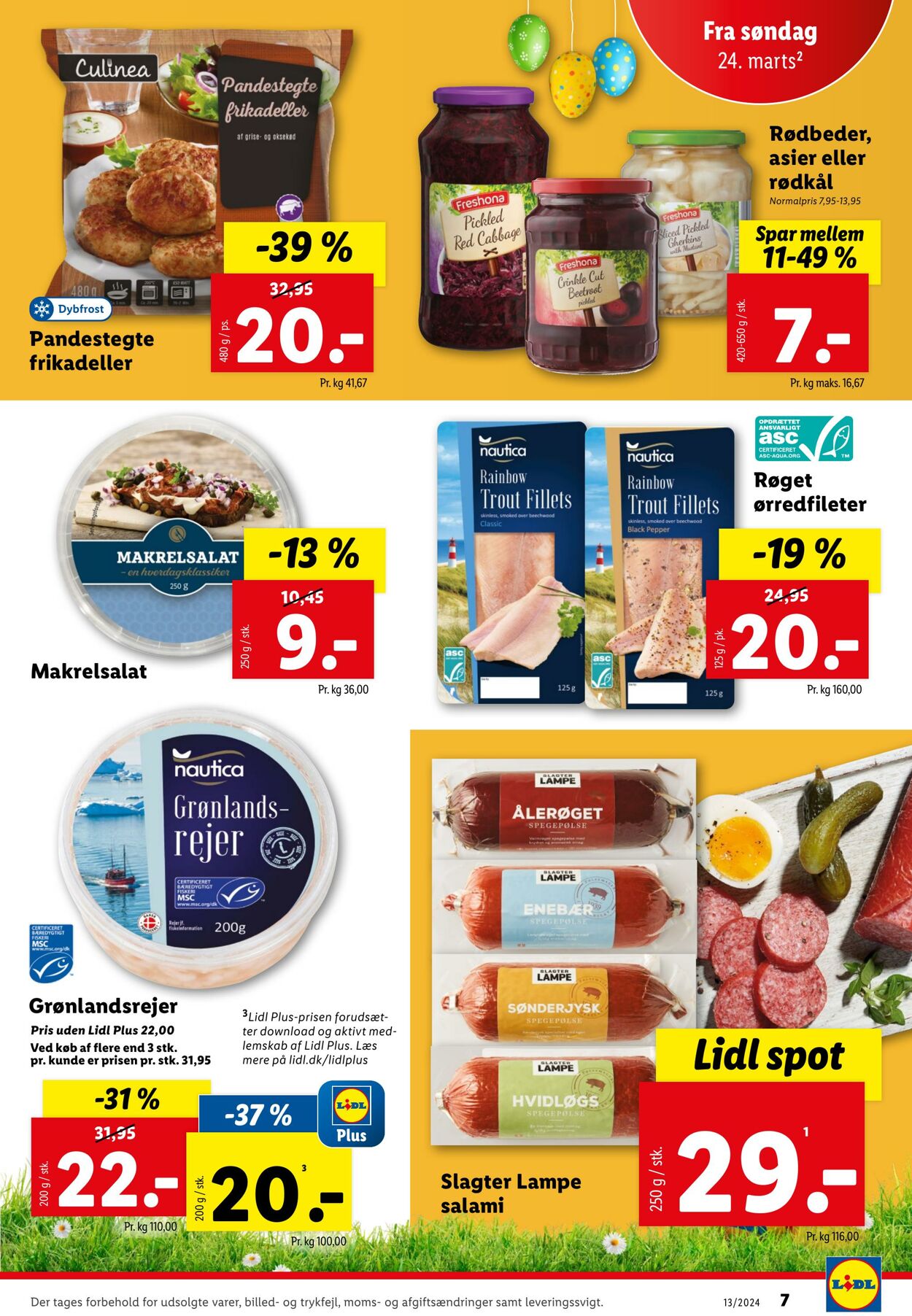 Tilbud Lidl 24.03.2024 - 01.04.2024