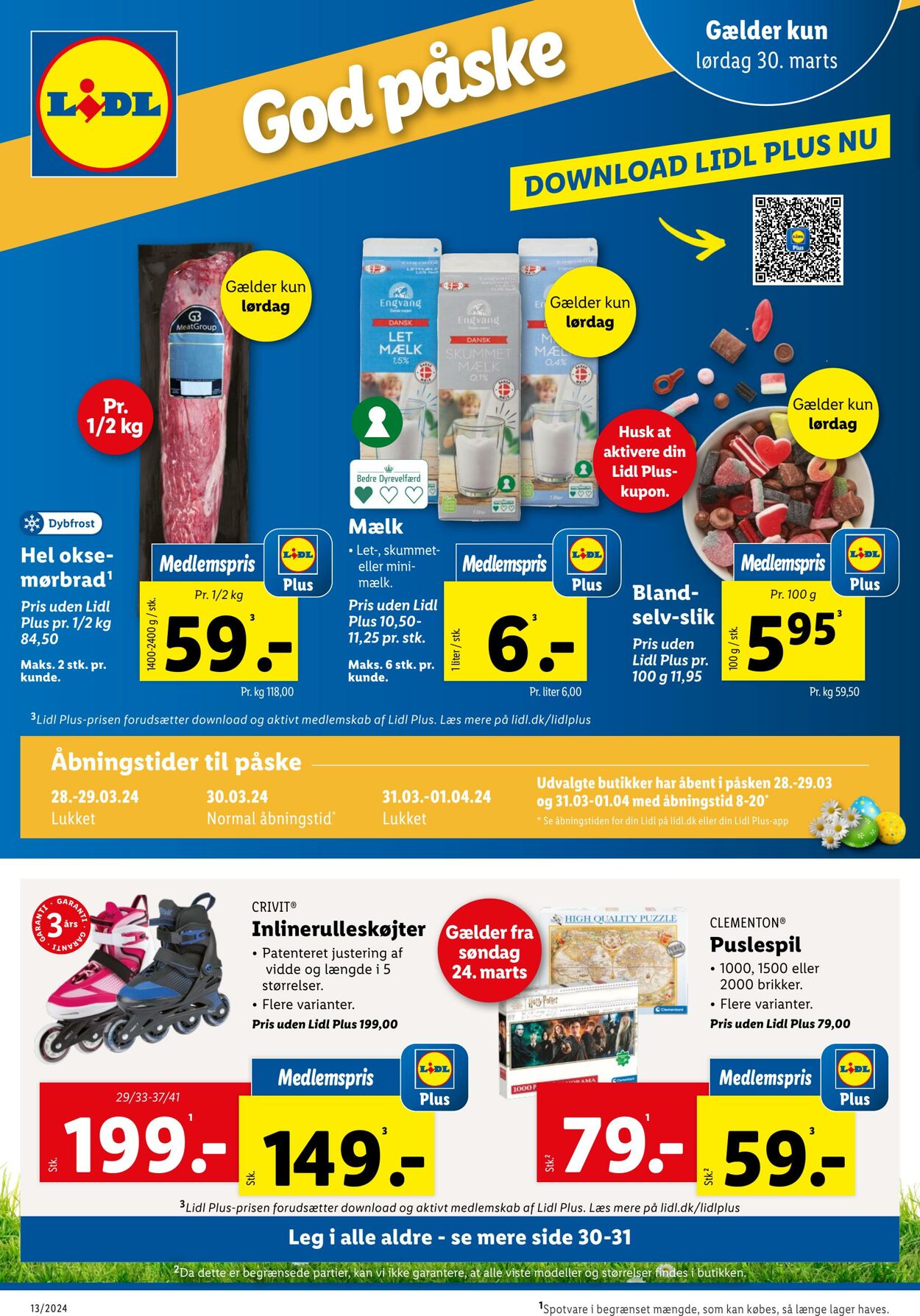 Tilbud Lidl 24.03.2024 - 01.04.2024