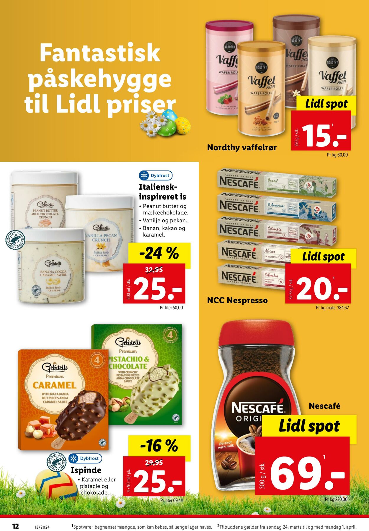 Tilbud Lidl 24.03.2024 - 01.04.2024