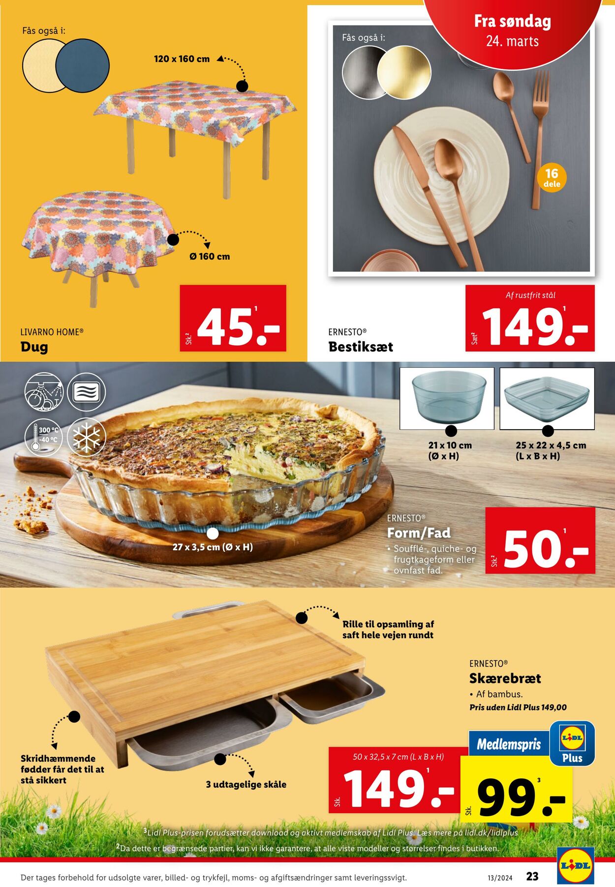 Tilbud Lidl 24.03.2024 - 01.04.2024