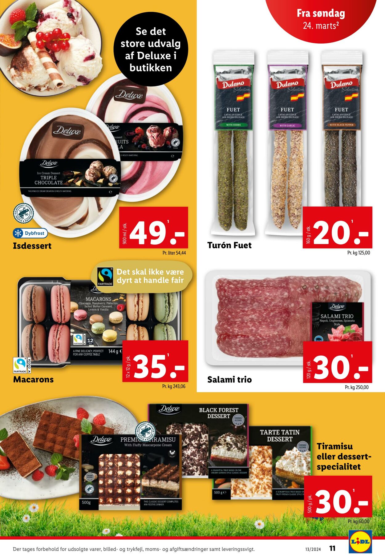 Tilbud Lidl 24.03.2024 - 01.04.2024