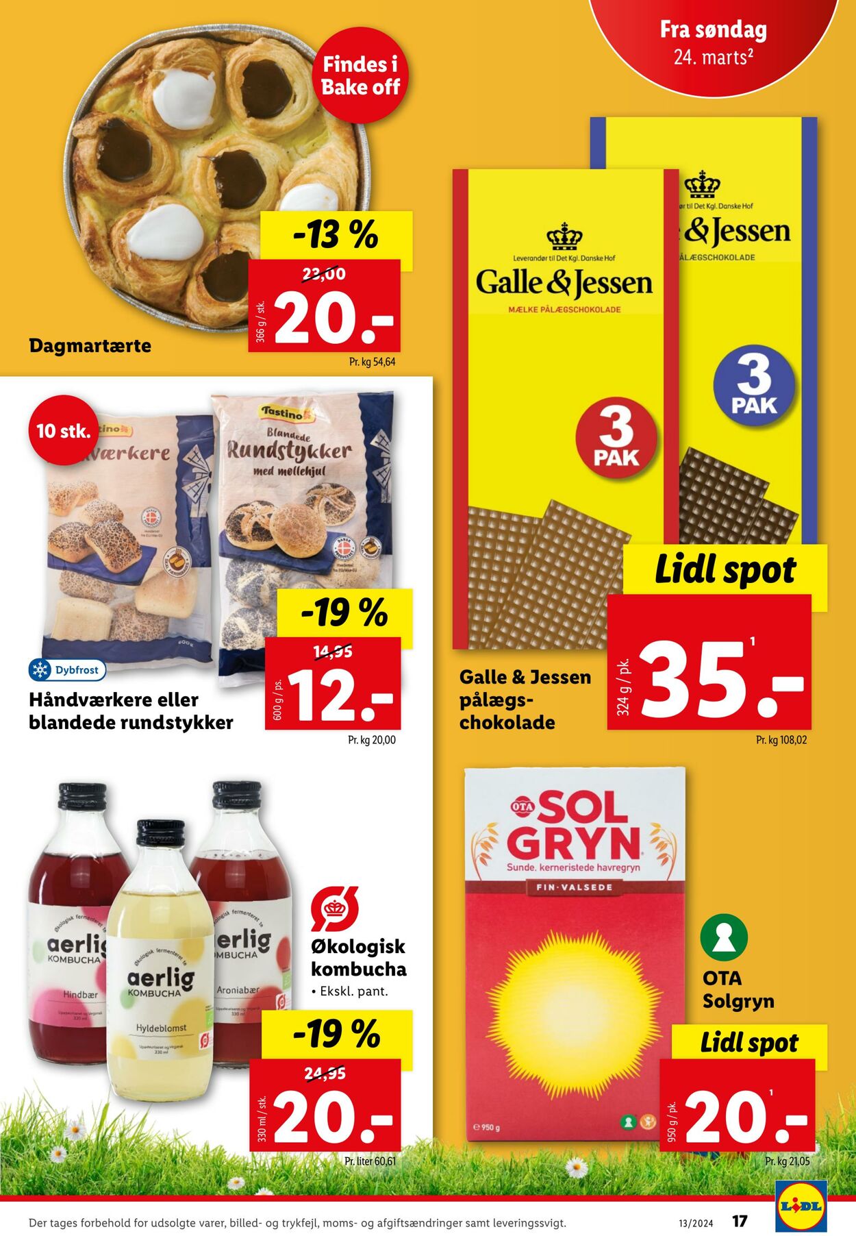 Tilbud Lidl 24.03.2024 - 01.04.2024