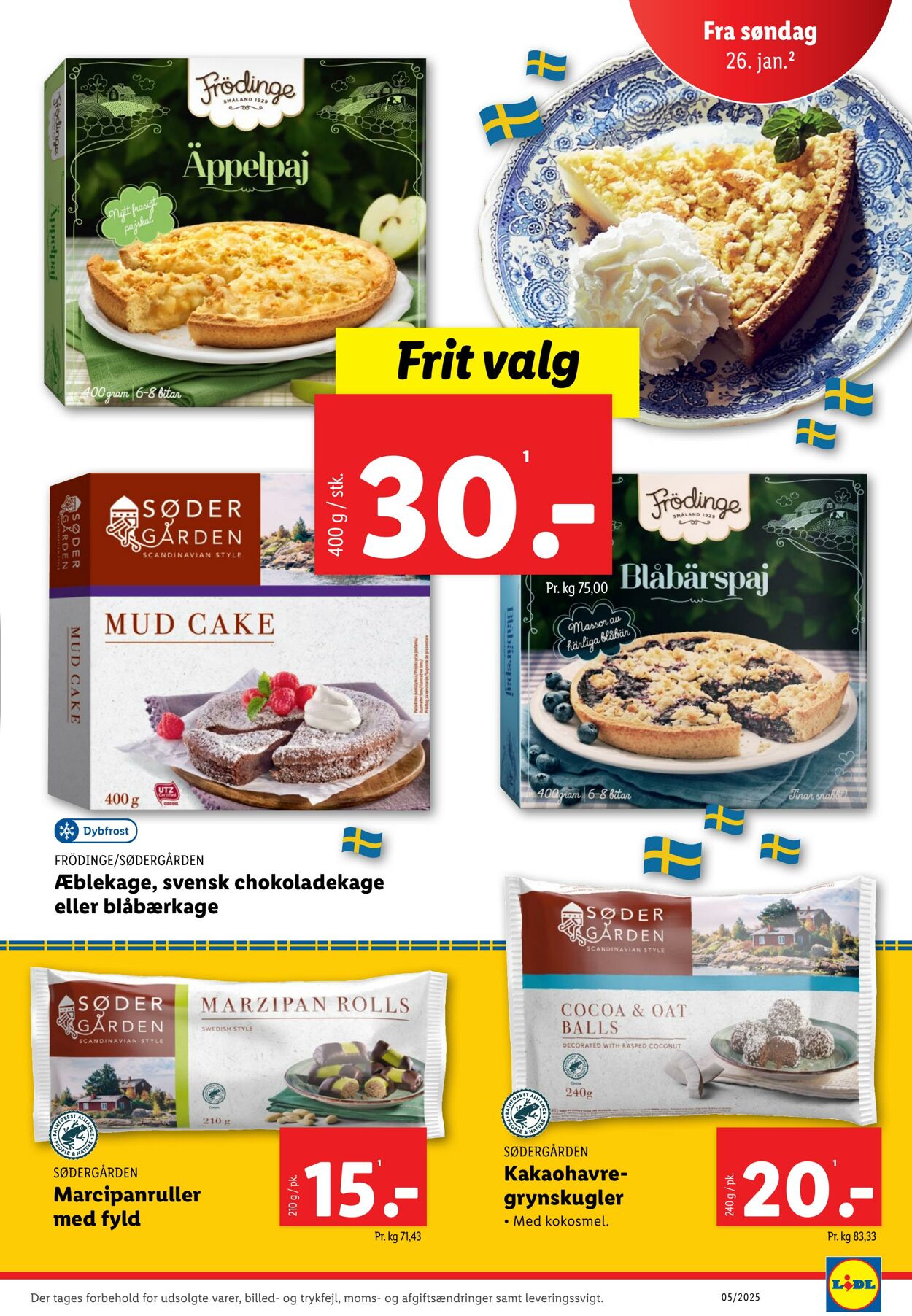 Tilbud Lidl 25.01.2025 - 01.02.2025