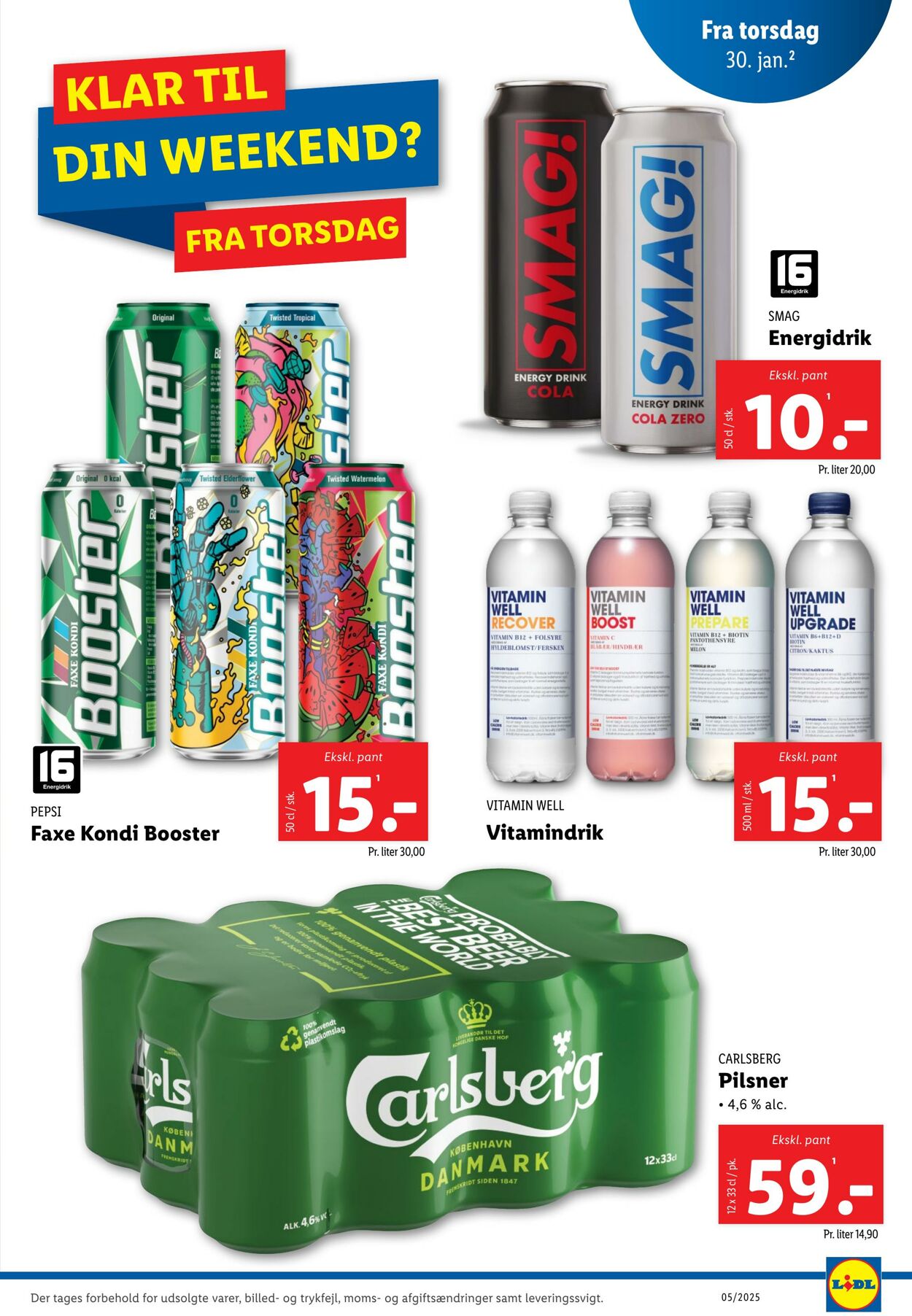 Tilbud Lidl 25.01.2025 - 01.02.2025