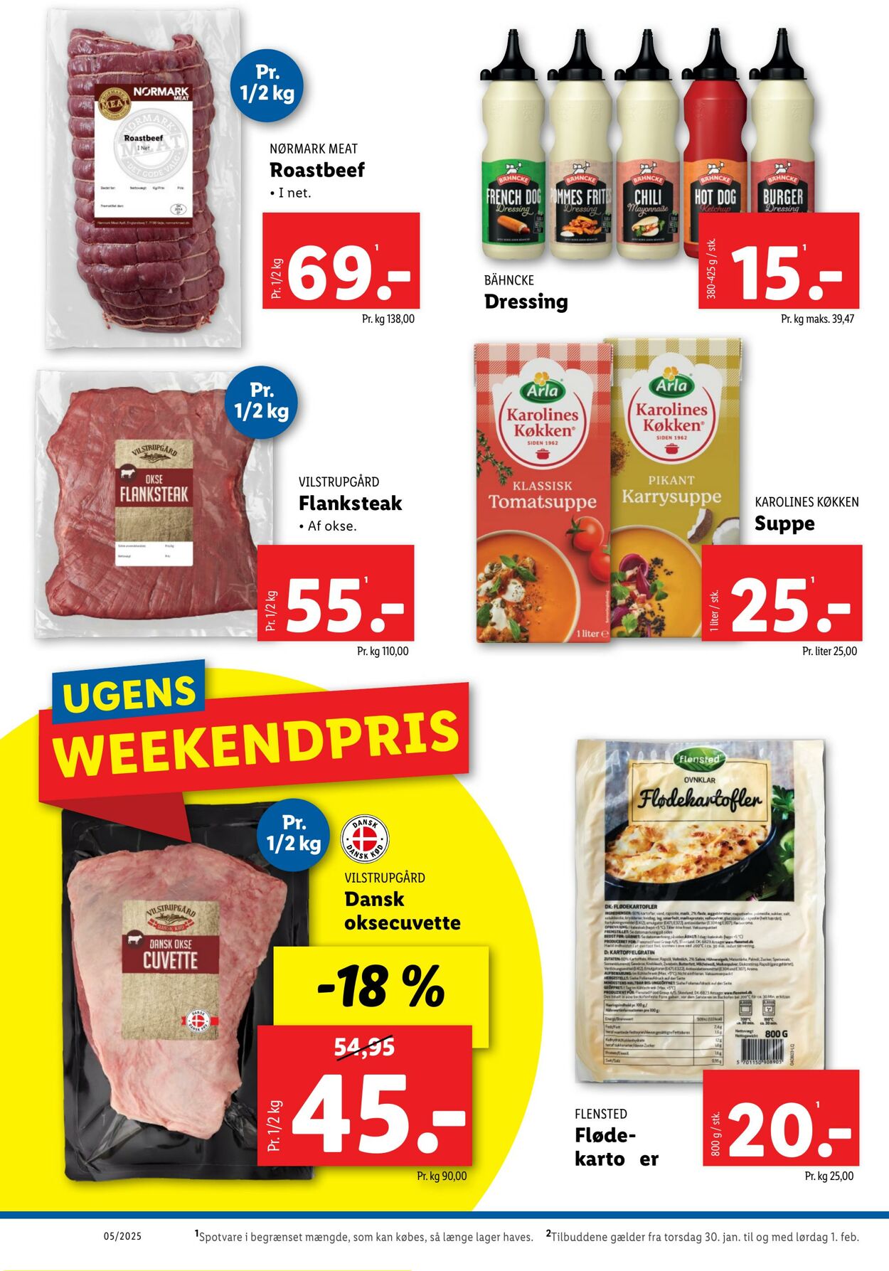 Tilbud Lidl 25.01.2025 - 01.02.2025