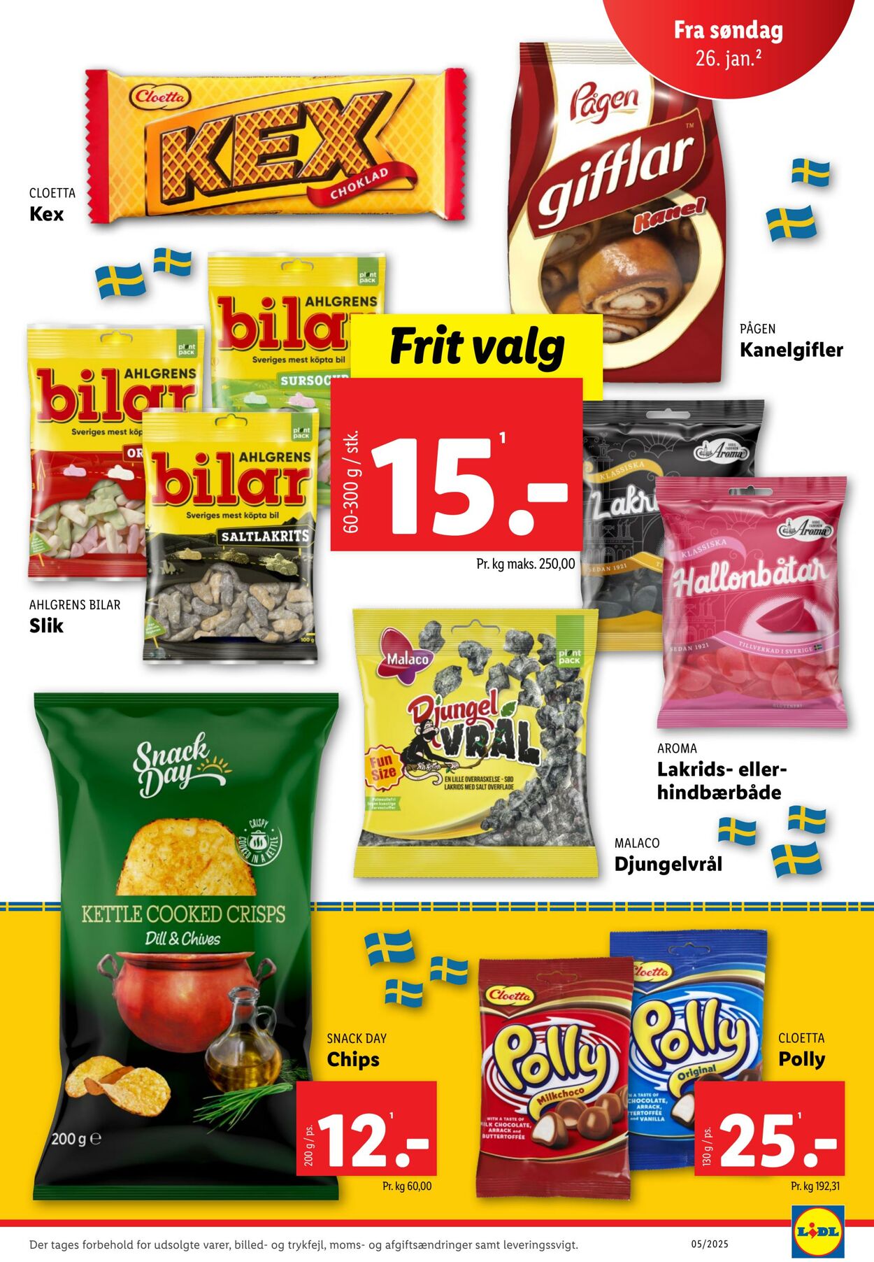 Tilbud Lidl 25.01.2025 - 01.02.2025