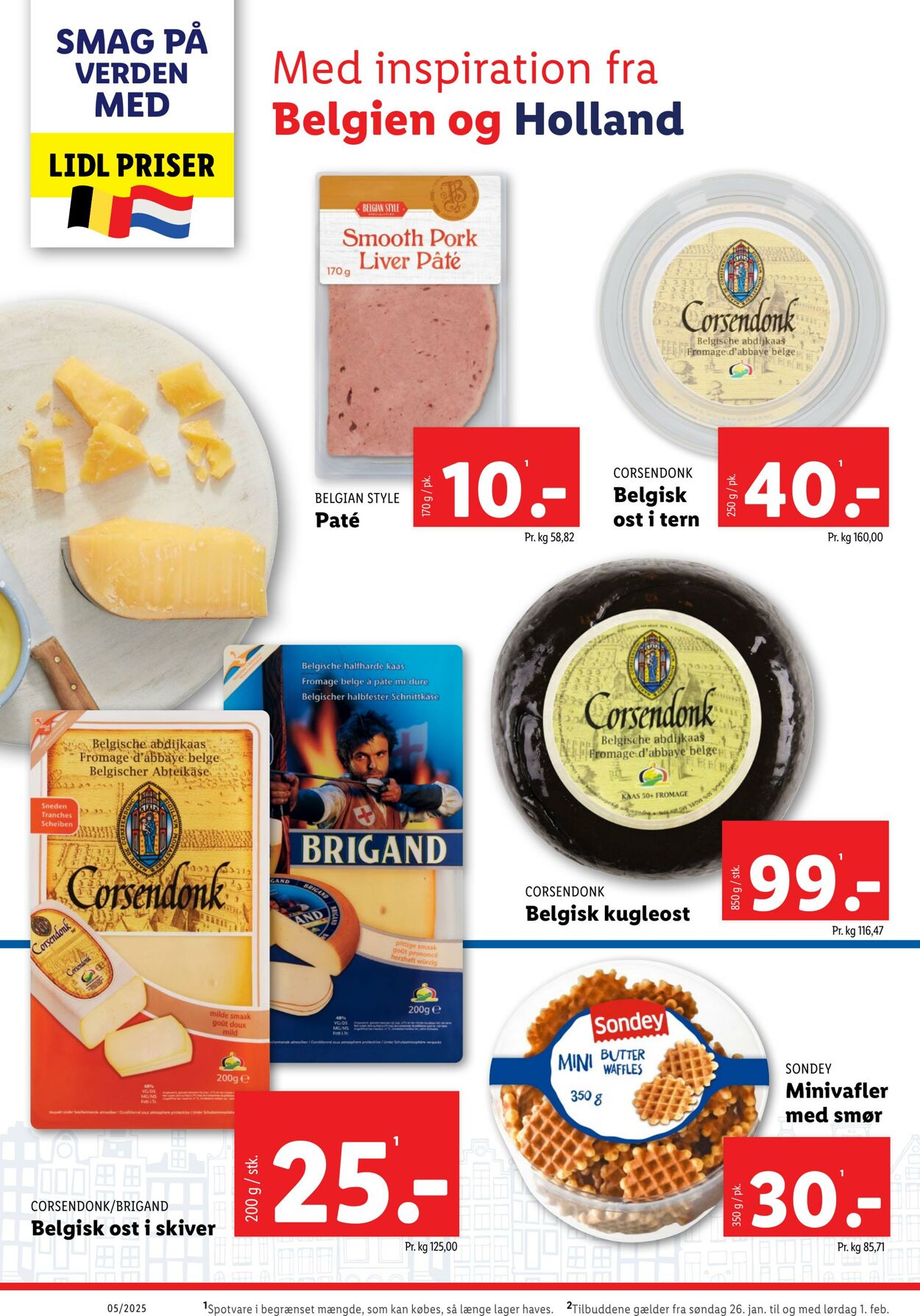 Tilbud Lidl 25.01.2025 - 01.02.2025