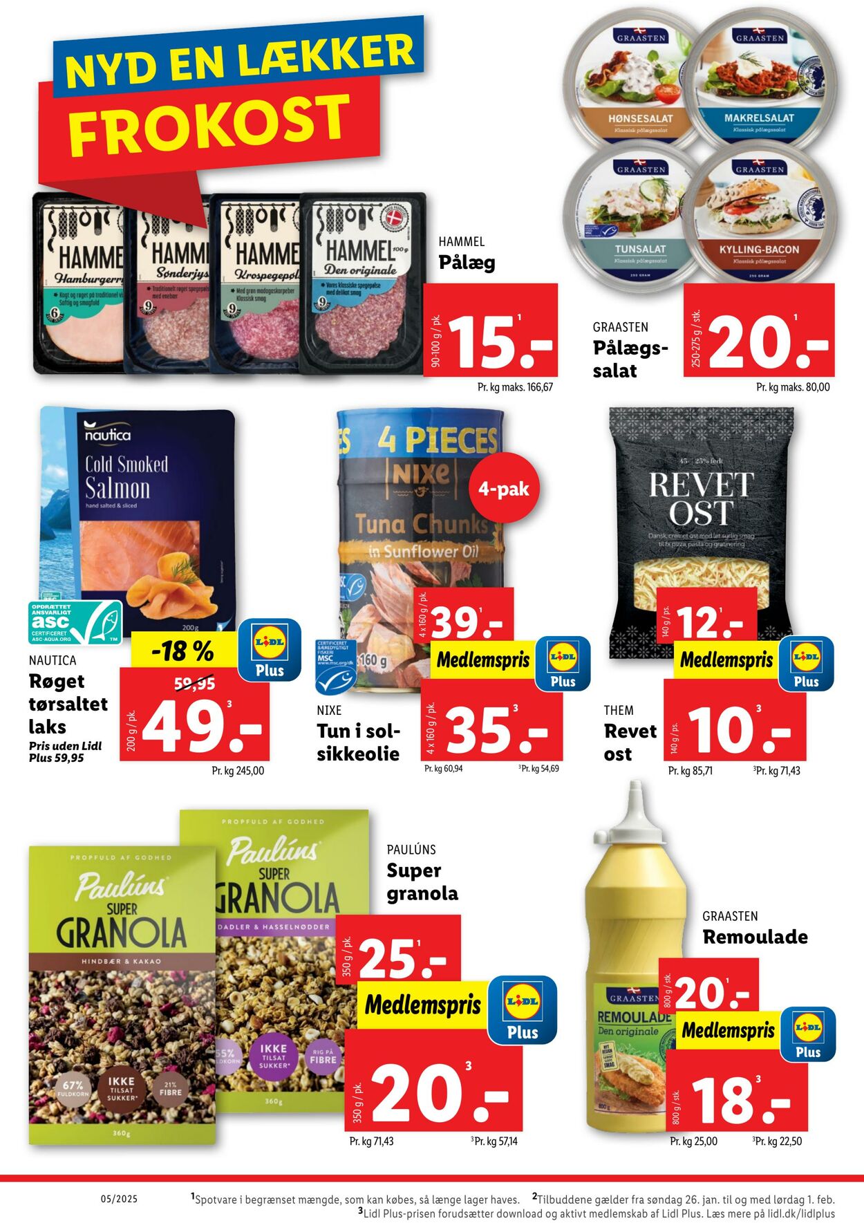 Tilbud Lidl 25.01.2025 - 01.02.2025