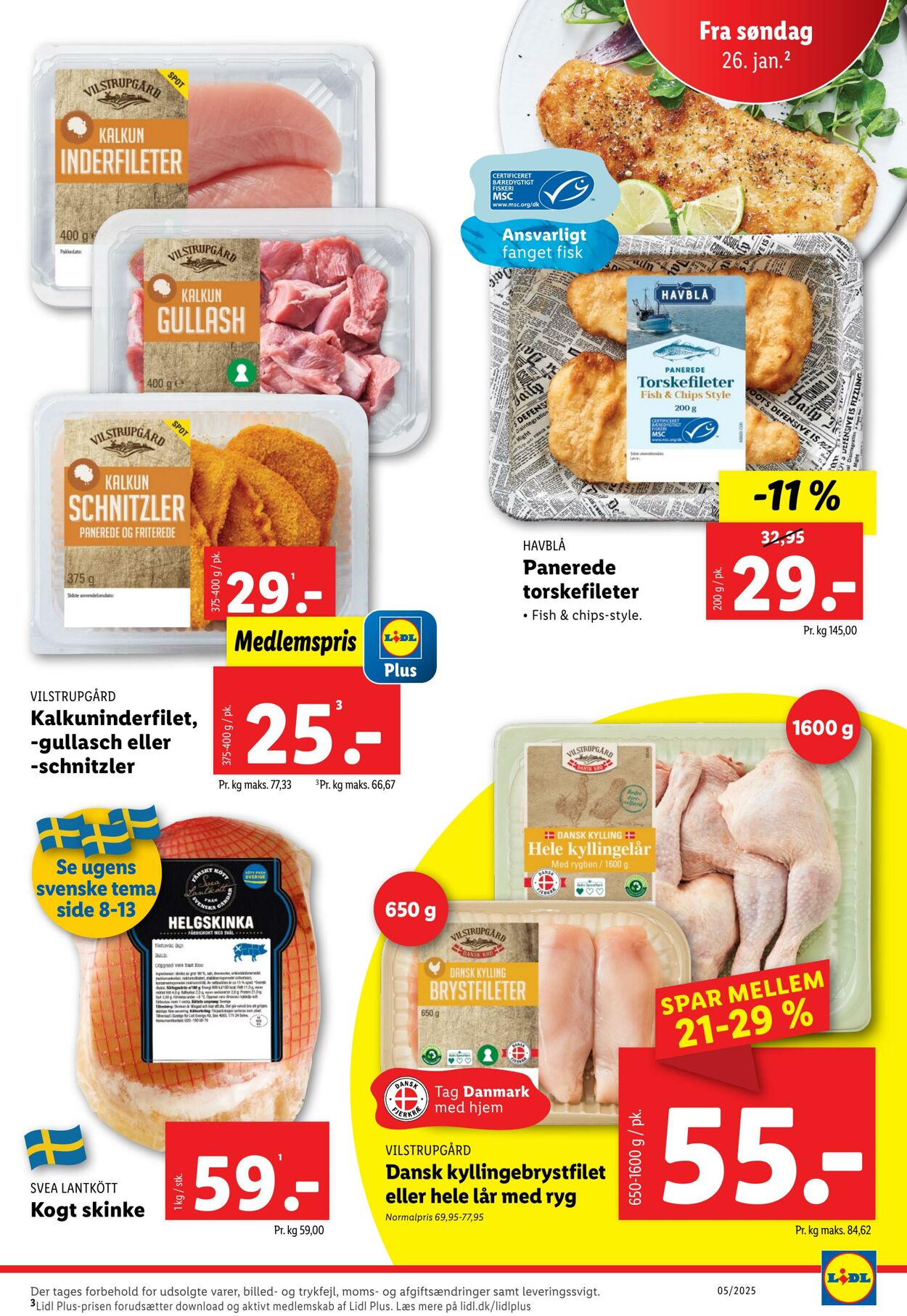 Tilbud Lidl 25.01.2025 - 01.02.2025