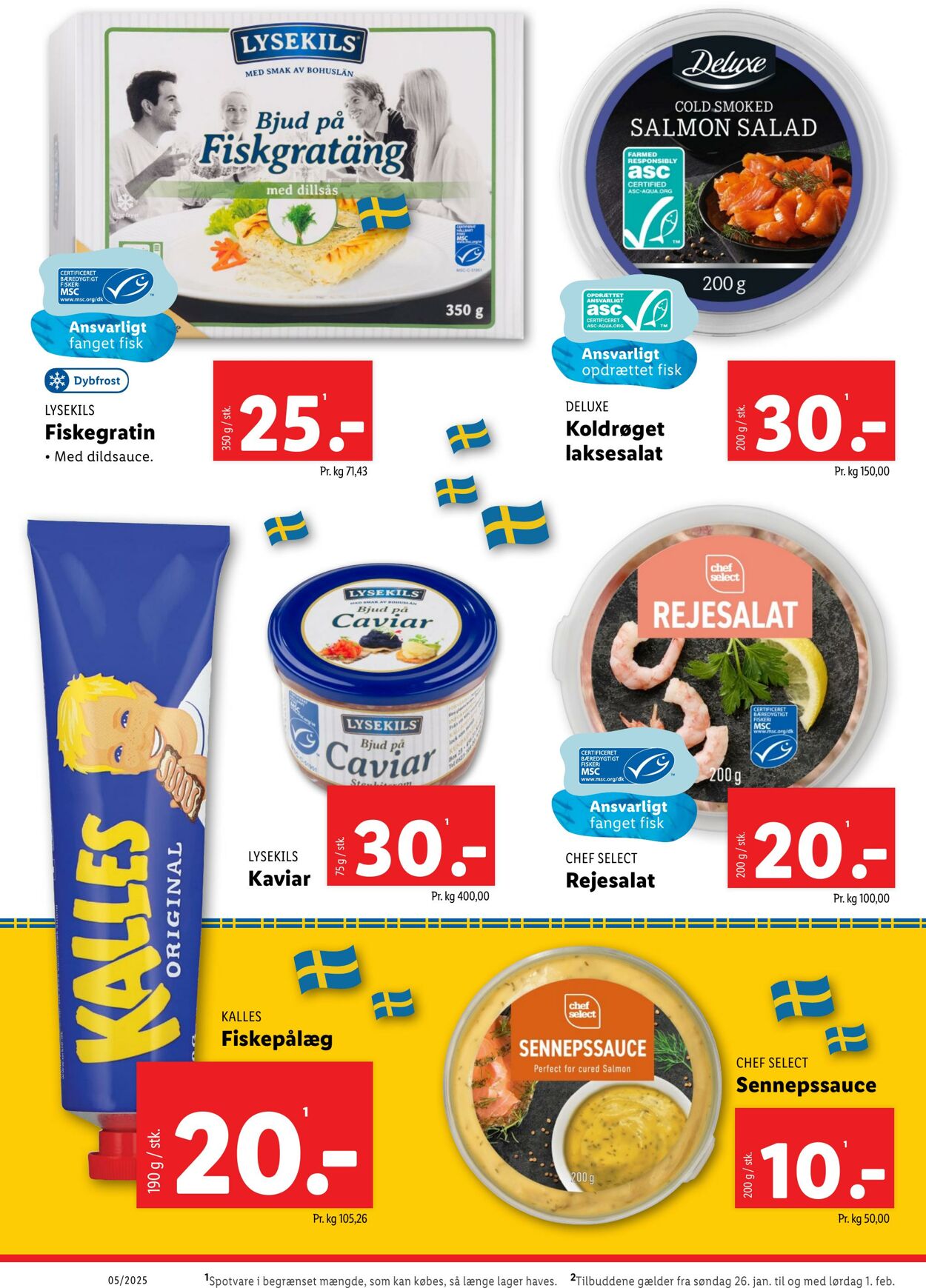 Tilbud Lidl 25.01.2025 - 01.02.2025