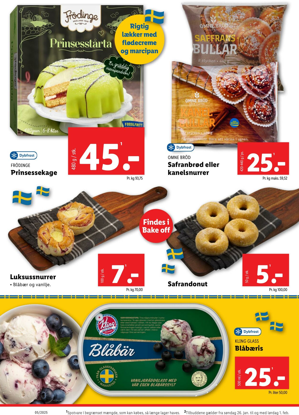 Tilbud Lidl 25.01.2025 - 01.02.2025