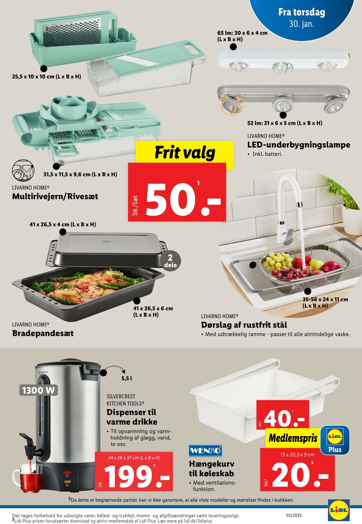 Tilbud Lidl 25.01.2025 - 01.02.2025