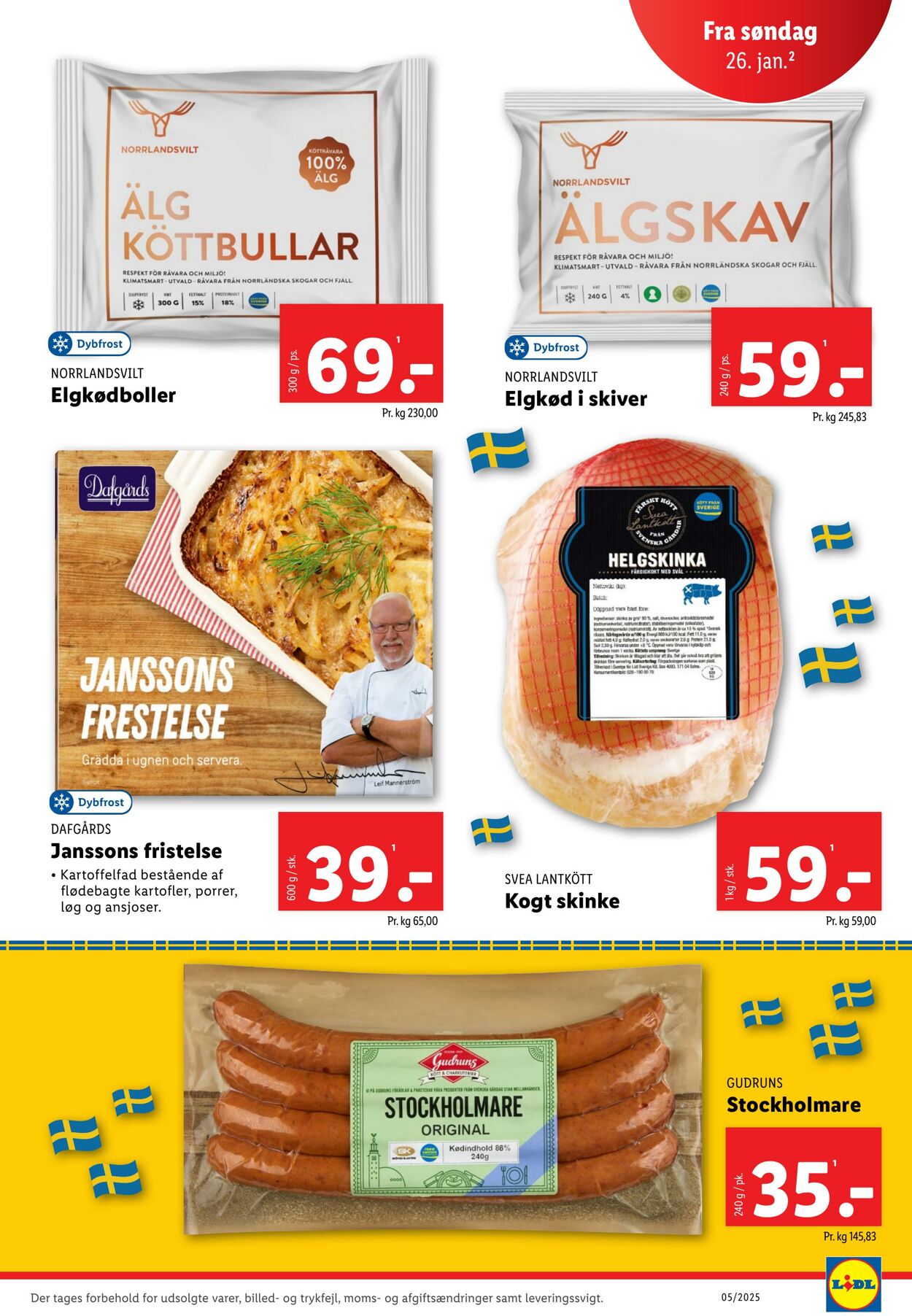 Tilbud Lidl 25.01.2025 - 01.02.2025