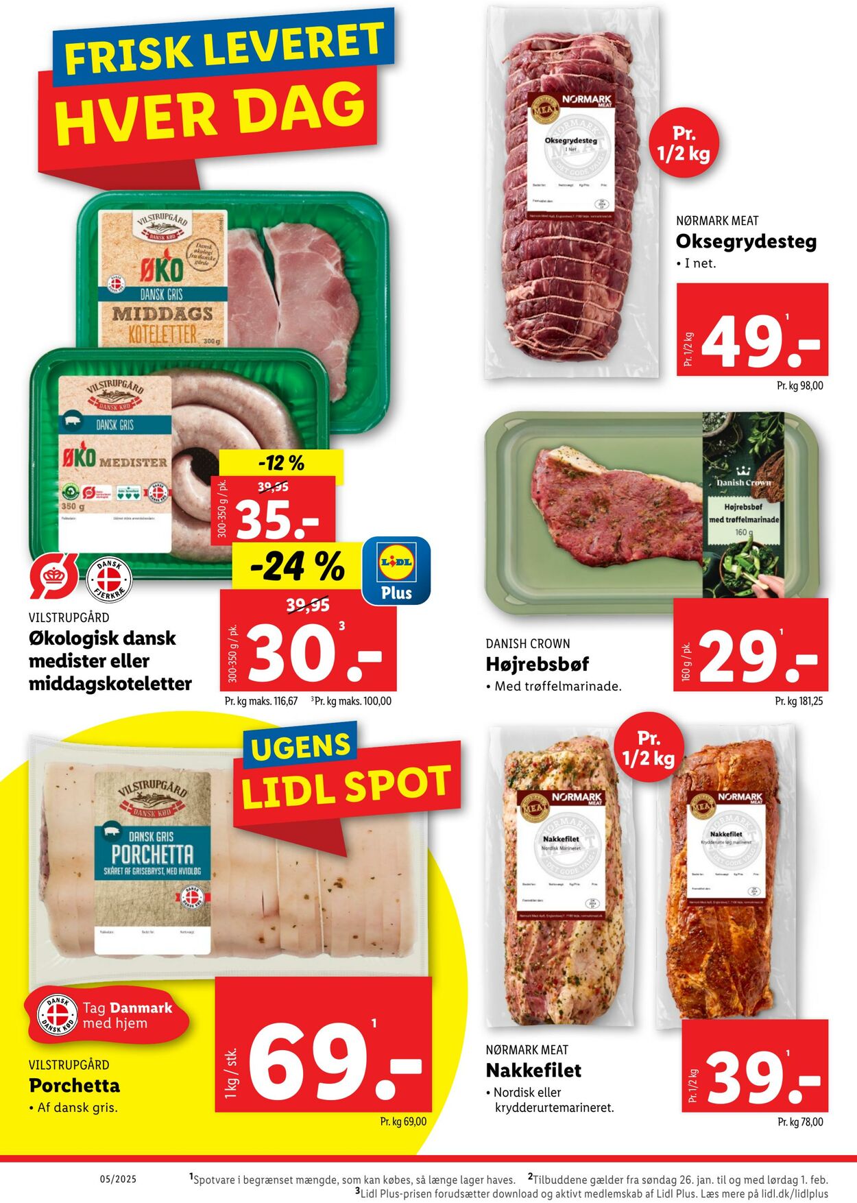 Tilbud Lidl 25.01.2025 - 01.02.2025