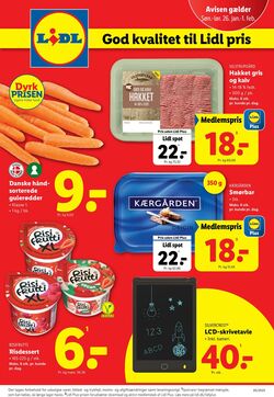 Tilbud Lidl 25.01.2025 - 01.02.2025