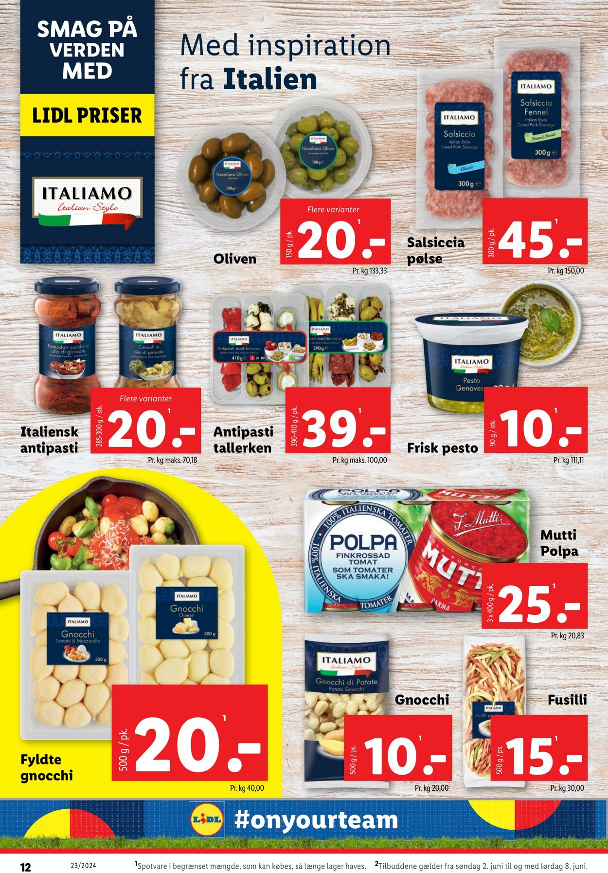 Tilbud Lidl 01.06.2024 - 08.06.2024