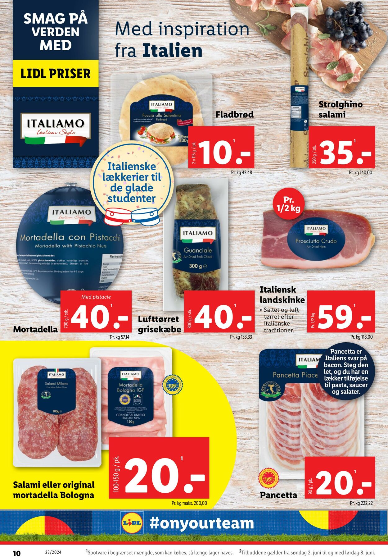 Tilbud Lidl 01.06.2024 - 08.06.2024