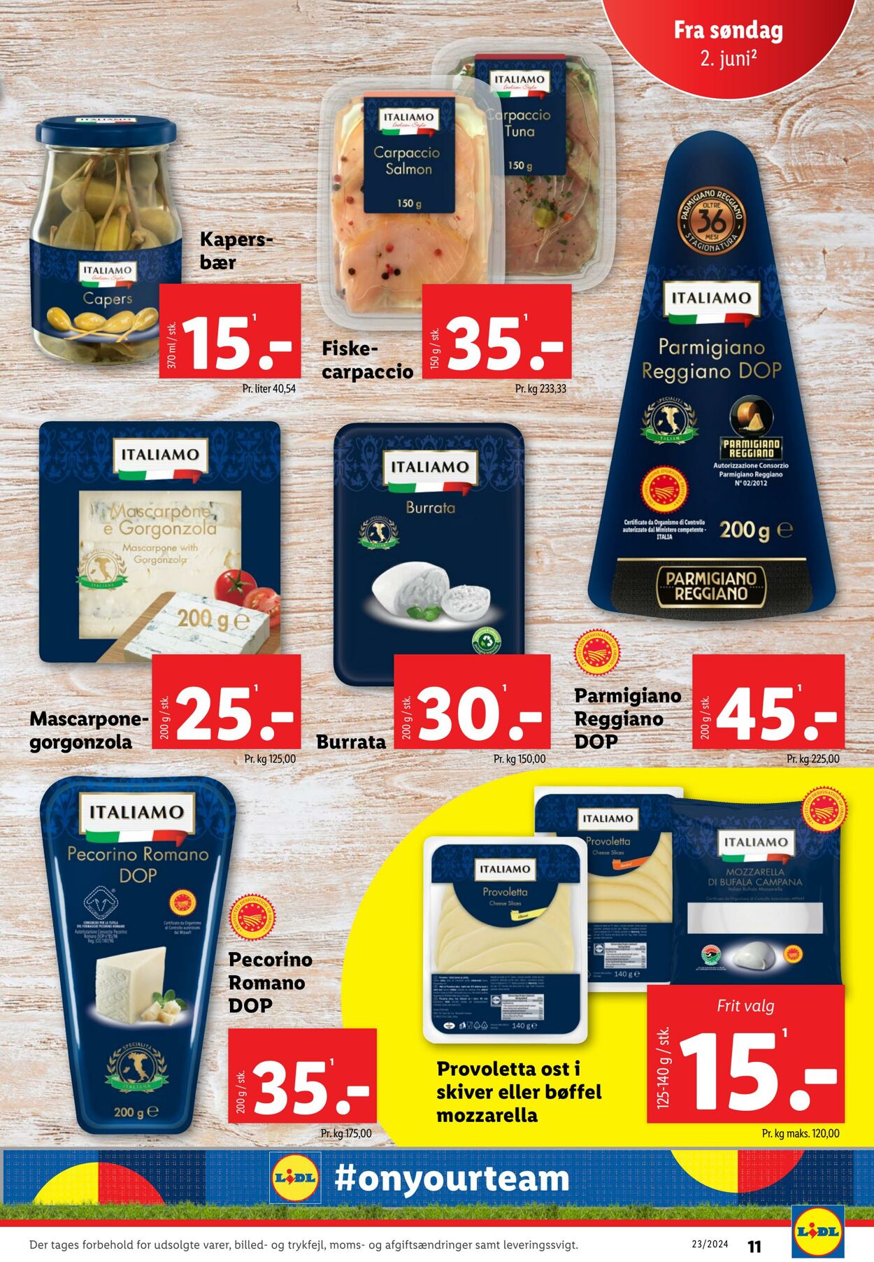 Tilbud Lidl 01.06.2024 - 08.06.2024