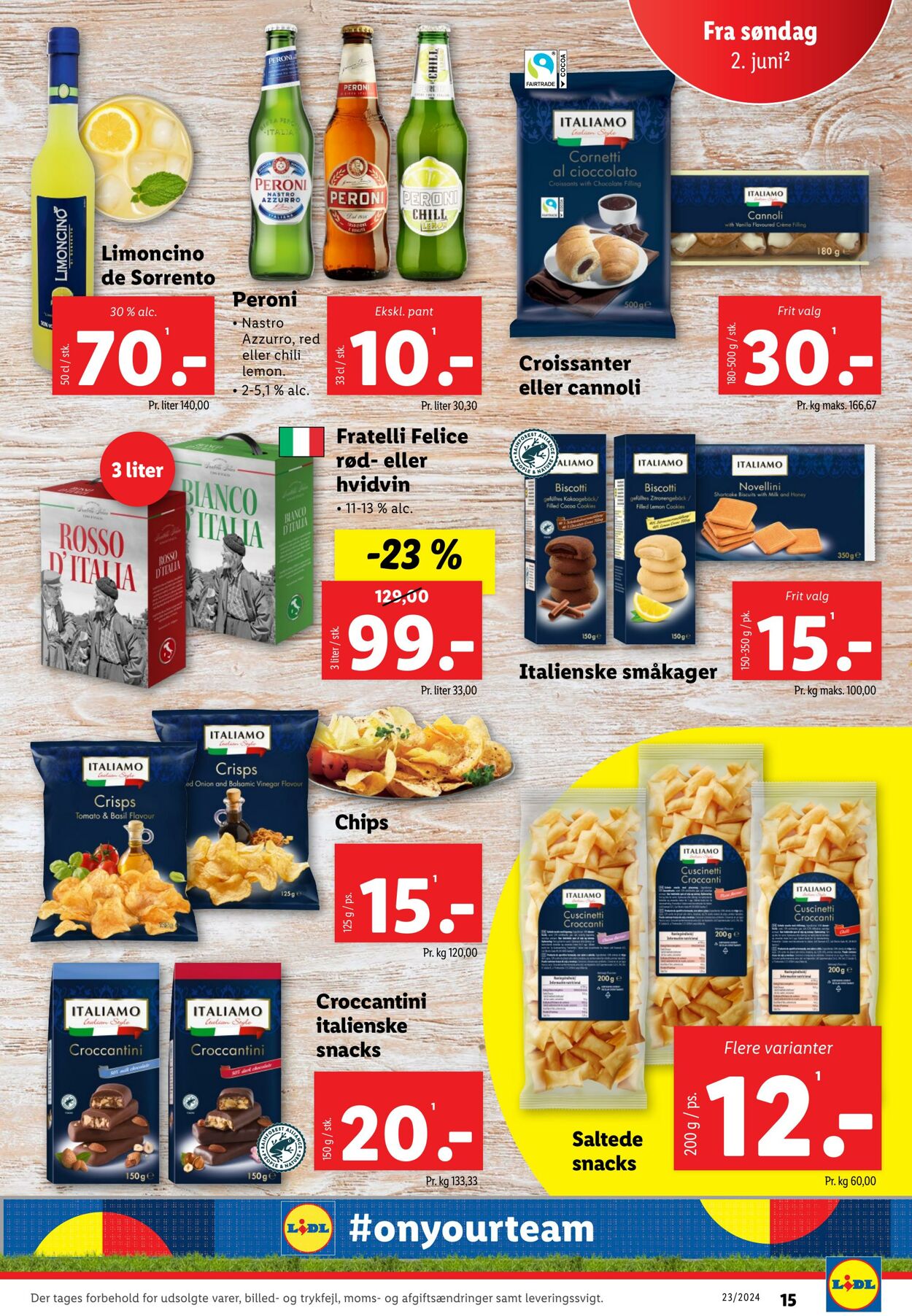 Tilbud Lidl 01.06.2024 - 08.06.2024