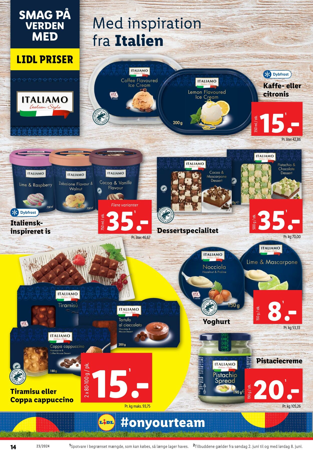 Tilbud Lidl 01.06.2024 - 08.06.2024