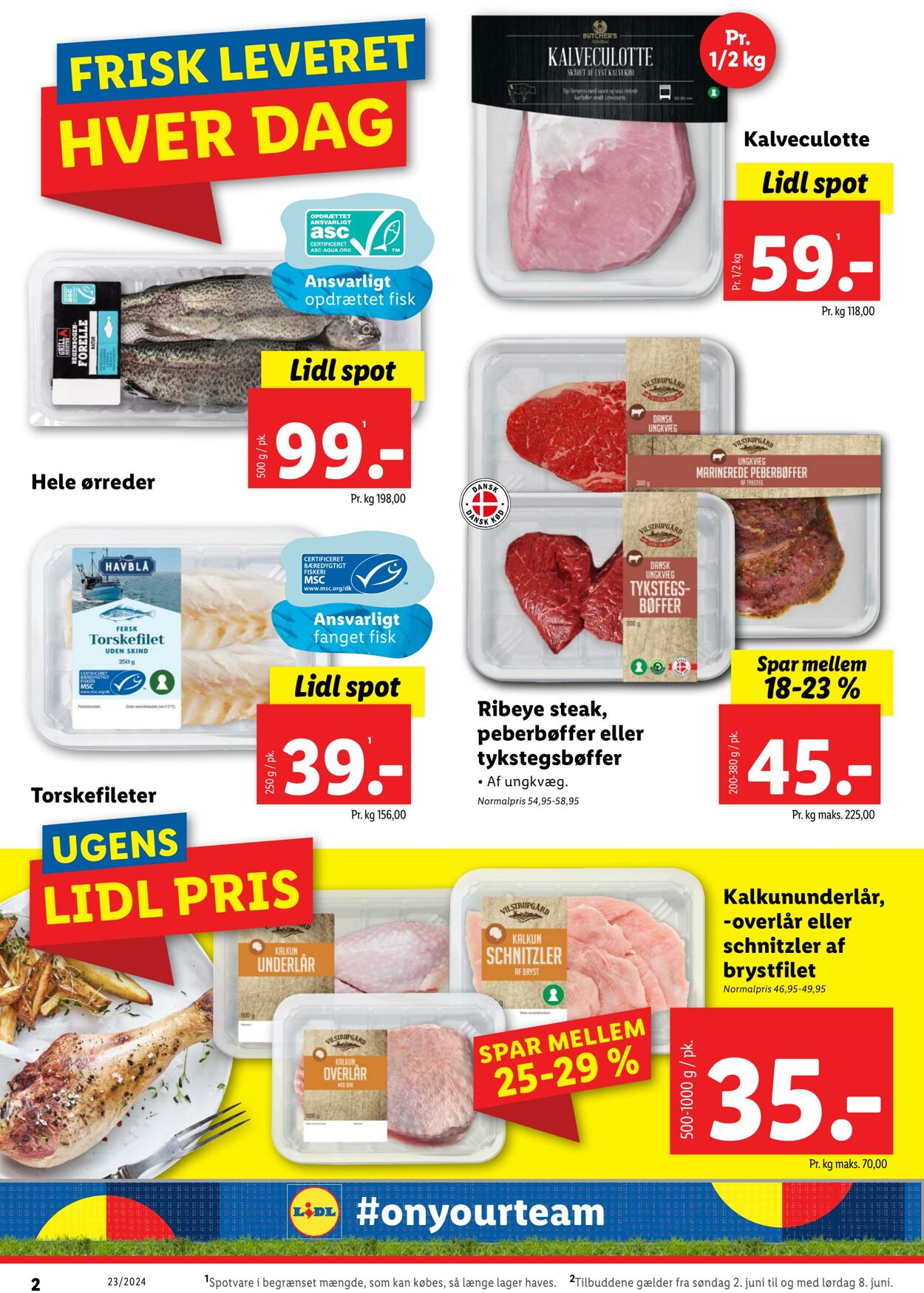 Tilbud Lidl 01.06.2024 - 08.06.2024