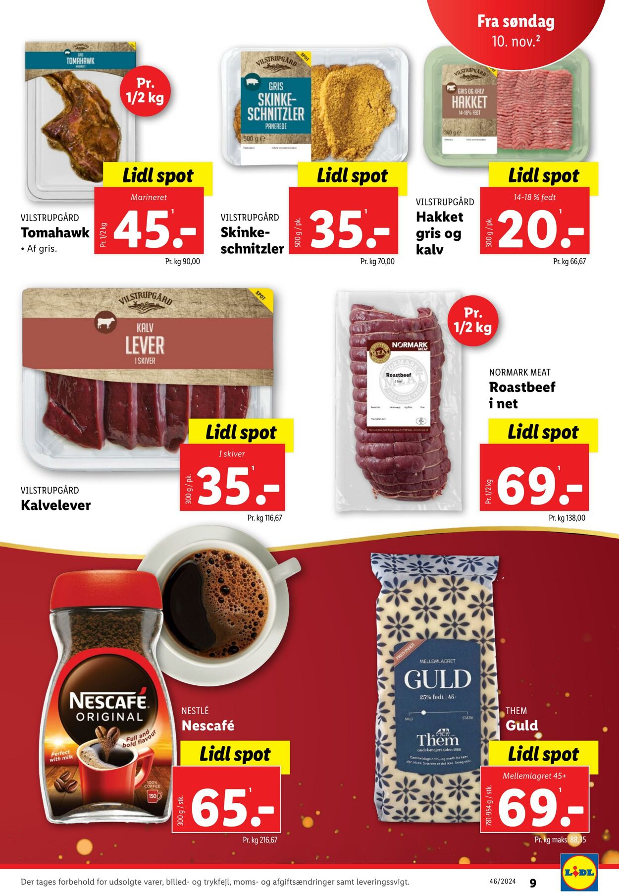 Tilbud Lidl 09.11.2024 - 16.11.2024