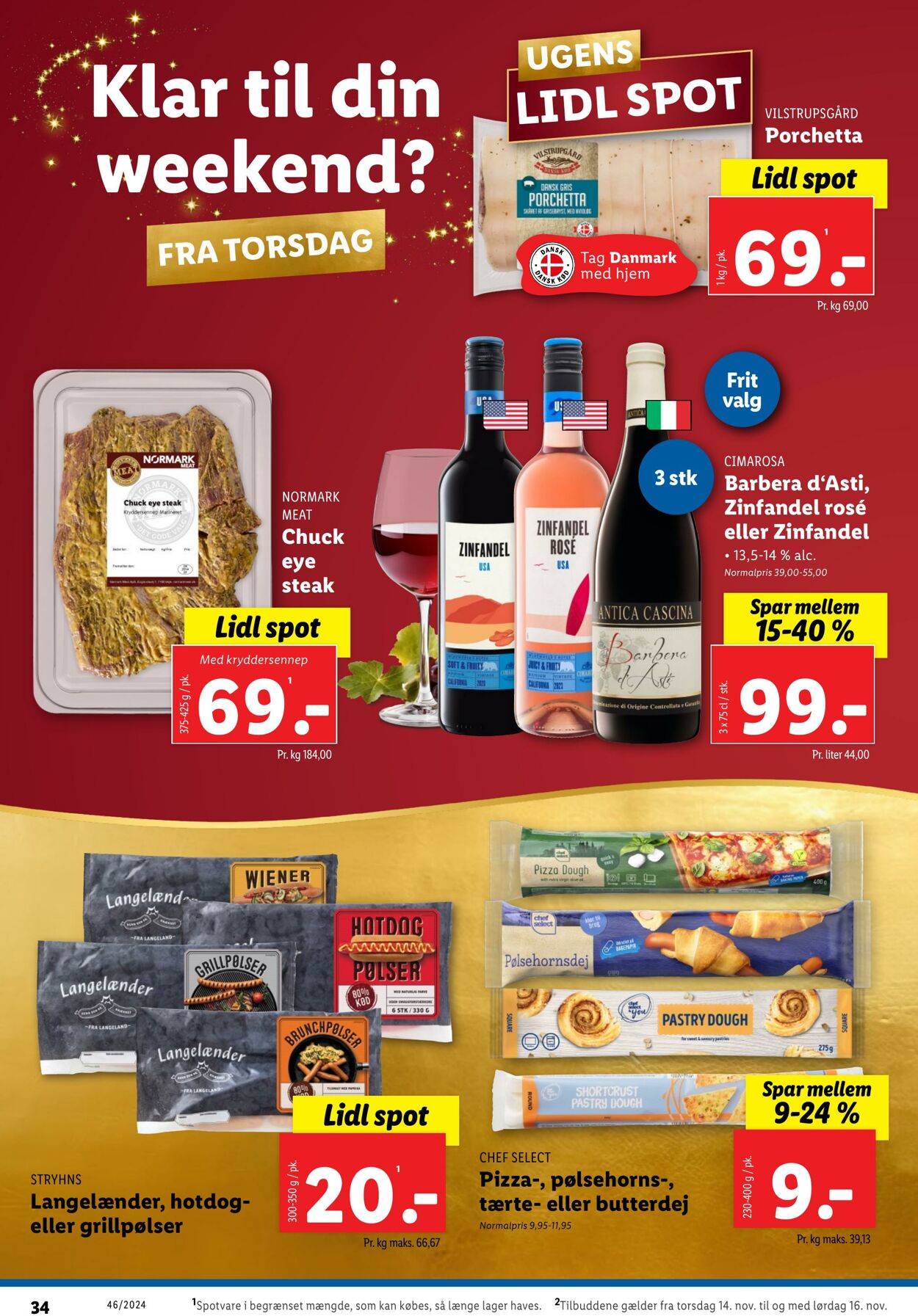 Tilbud Lidl 09.11.2024 - 16.11.2024