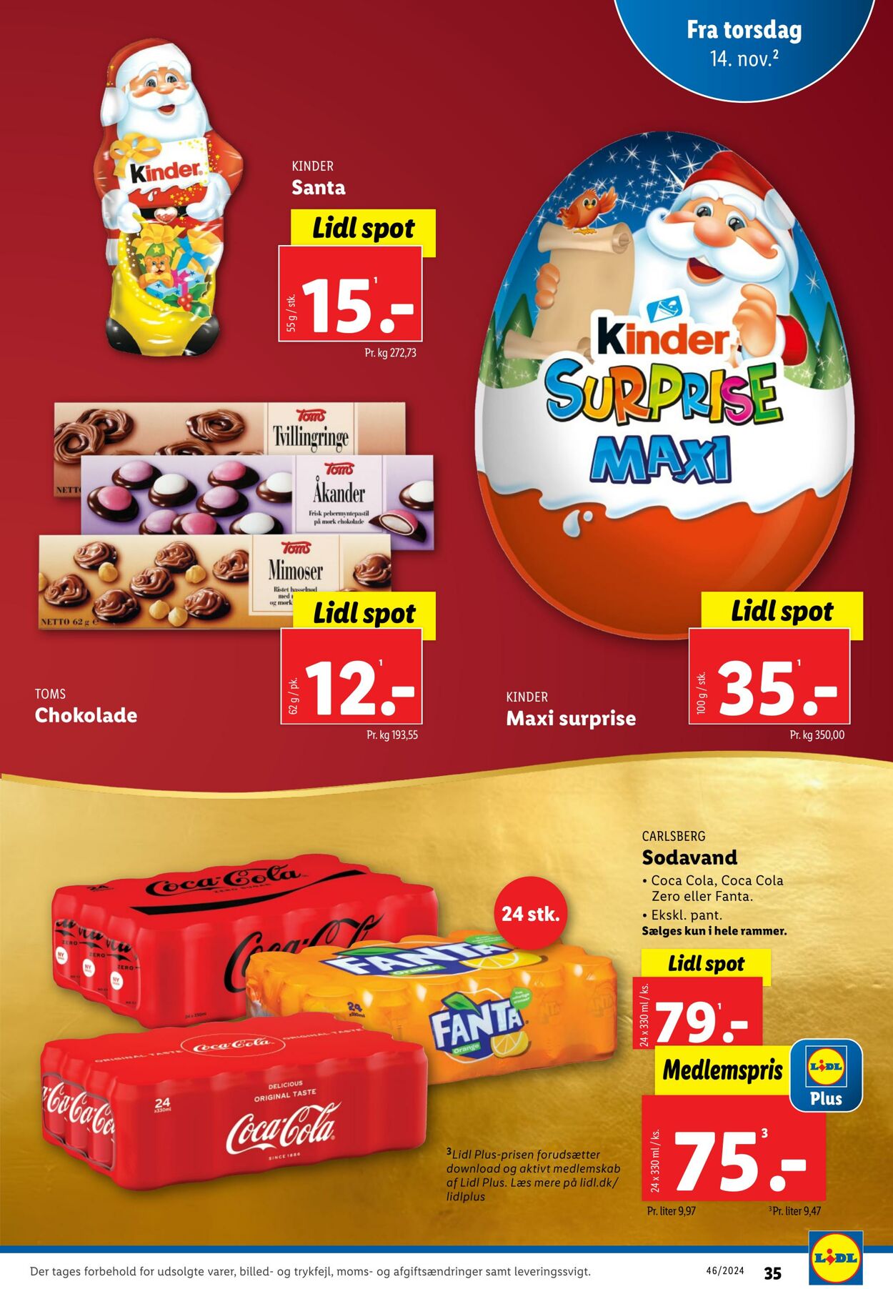 Tilbud Lidl 09.11.2024 - 16.11.2024