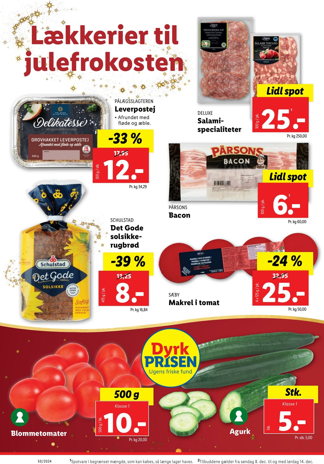 Tilbud Lidl 07.12.2024 - 14.12.2024