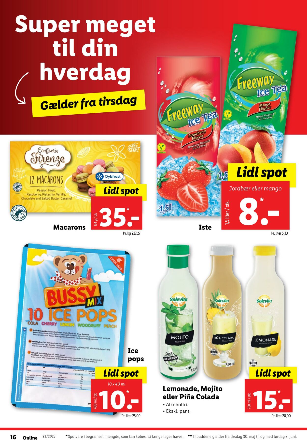 Tilbud Lidl 27.05.2023 - 03.06.2023