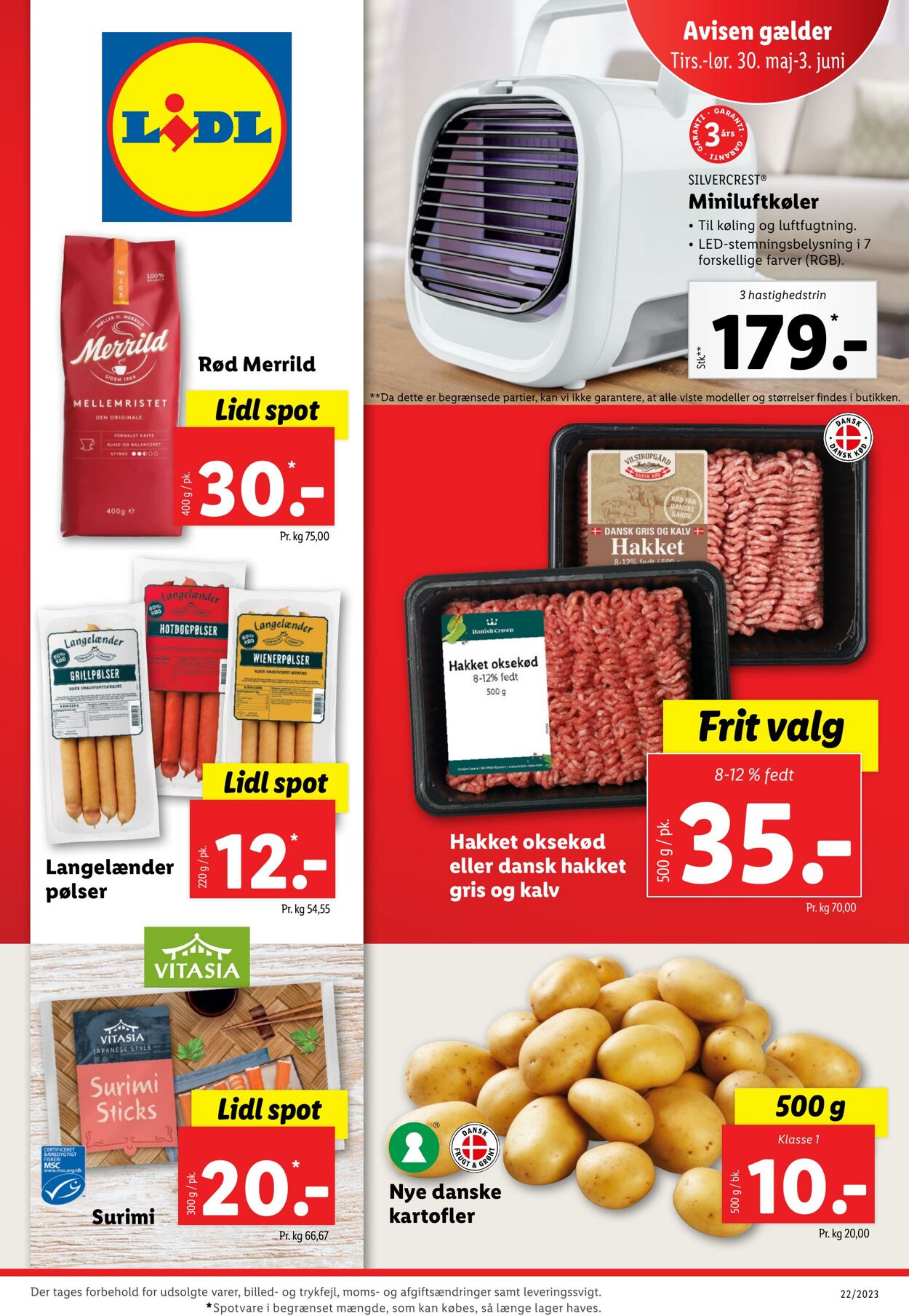 Tilbud Lidl 27.05.2023 - 03.06.2023