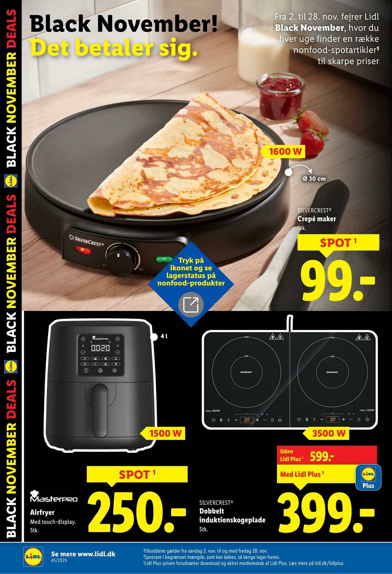 Tilbud Lidl 01.11.2025 - 08.11.2025